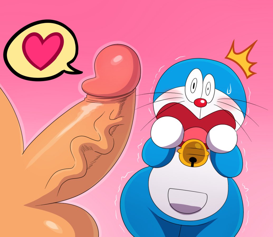 2boys adorable ambiguous_gender ashamed ass balls bell big_ass big_balls big_butt big_penis blue_body blue_cat blue_skin blush blushing blushing_at_viewer butt cat chubby chubby_male cute cute_face doraemon doraemon_(character) fat fat_ass fat_butt feline huge_ass huge_butt human humanoid_penis hyper_ass hyper_butt jingle_bell large_ass large_butt light-skinned_male looking_at_viewer love machine male male_only necklace nervous nobita_nobi nose open_mouth overweight overweight_male penis red_nose scared shaking sssonic2 surprise surprised