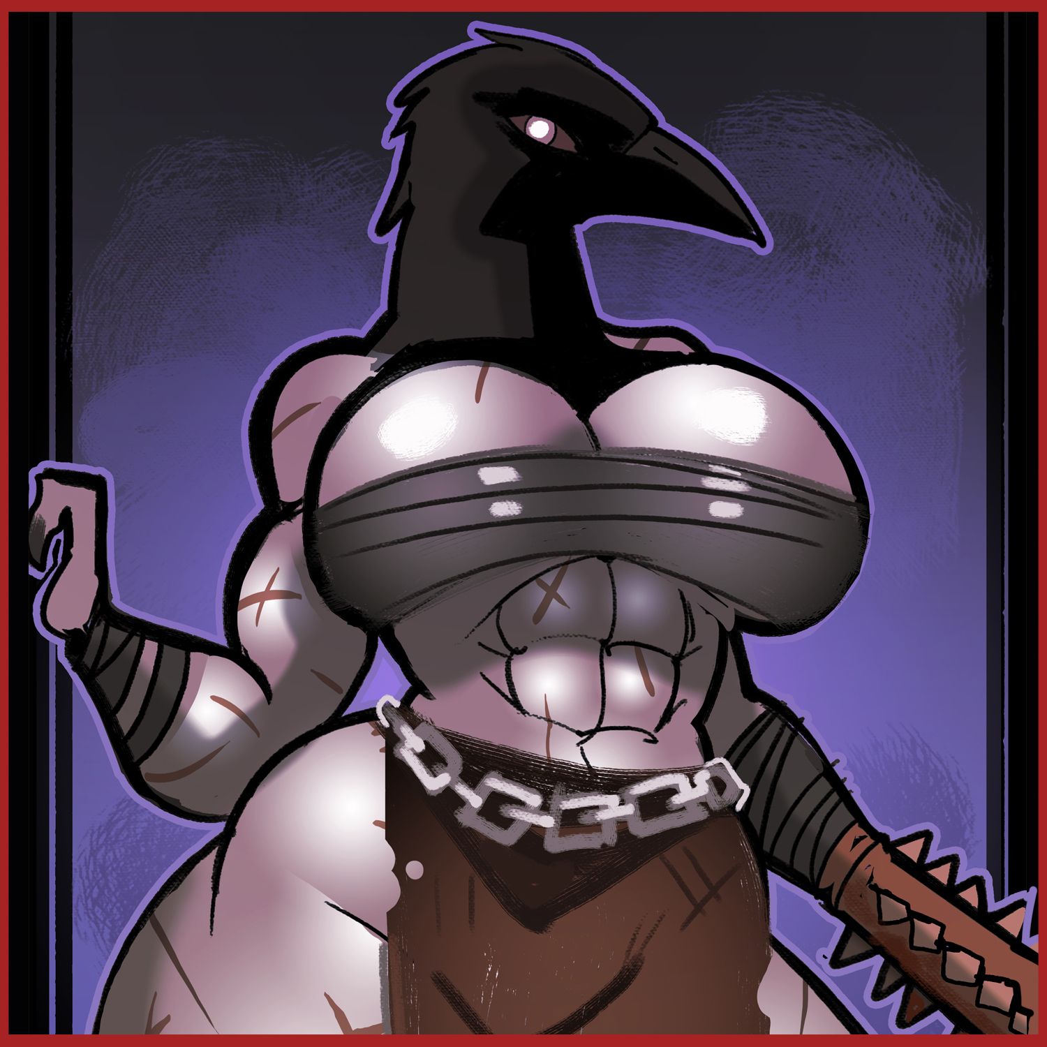 1girls, big breasts, breasts, clothed, clothed femal, crow mauler, fear and hunger, female, female only, genderswap, genderswap (mtf), mister feelgood, muscular, muscular female, rule 63, tagme, thick thighs, thighs