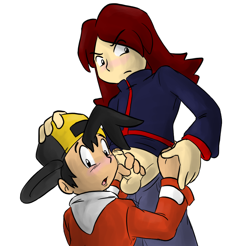 duo ethan_(pokemon) fiz_(artist) male male_only pokemon silver_(pokemon) small_penis yaoi