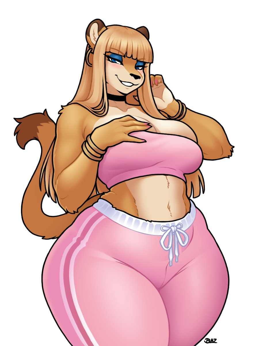 1girls, animal humanoid, anthro, ass, big ass, big breasts, big thighs, blazbaros, breasts, curvaceous, curvy, curvy figure, digital media (artwork), earrings, eyeshadow, female, furry, furry female, hips, hourglass figure, huge ass, huge breasts, huge thighs, humanoid, large ass, large breasts, large thighs, legs, lyza deleon, mature, mature female, seductive, slim waist, solo, thick, thick hips, thick legs, thick thighs, thighs, voluptuous, waist, wide hips, wide thighs