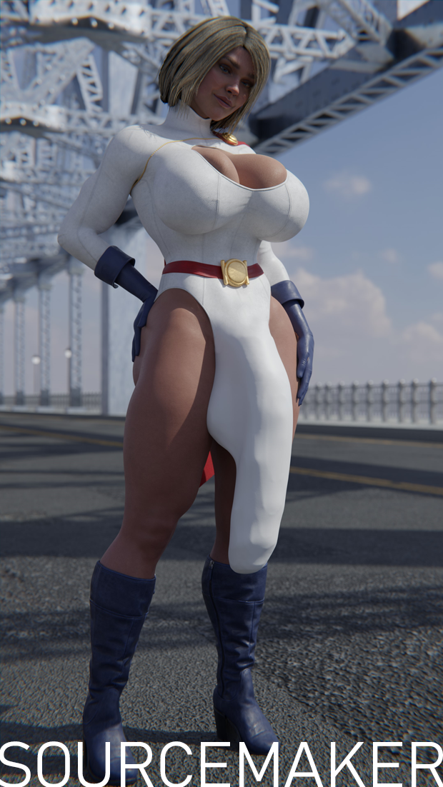 3d big_breasts big_penis blonde_female blonde_hair cleavage cleavage_cutout cock_sleeve dc dc_comics futa_only futanari giant_breasts giant_penis huge_breasts huge_cock injustice_2 kara_danvers kara_zor-el long_penis power_girl_(cosplay) rn solo sourcemaker supergirl supergirl_(injustice) superhero superman_(series)