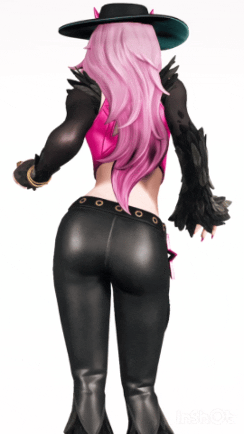 ass fortnite fortnite:_battle_royale harpy_haze_(fortnite) haze_(fortnite) leggings pose