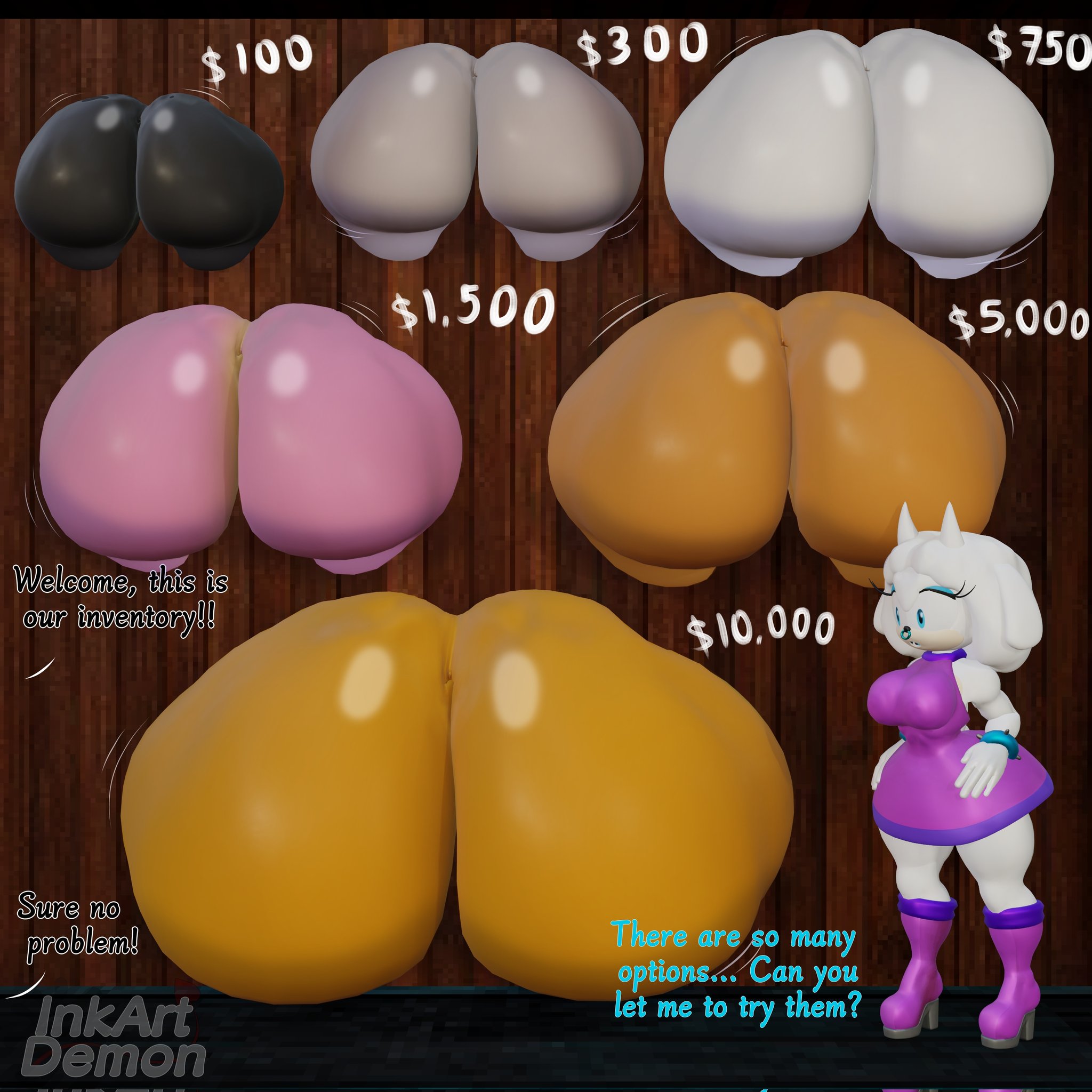 amy rose, chloe (inkartistdemon), hyper, hyper ass, inkartistdemon, oc, rouge the bat, sale, sally acorn, sega, selling, sonic (series), sonic oc, sonic the hedgehog (series), tangle the lemur