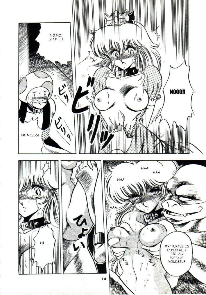 1980s 1988 1girls 20th_century 2boys arms_behind_back bald blush bound_ankles breast_grab breasts clothing collar crown crying crying_with_eyes_open dialogue doujinshi dress elbow_gloves english_text eyebrows_visible_through_hair feet female forced forced_to_watch gloves greyscale highres horikawa_gorou humanoid imminent_sex indoors interspecies jewelry koopa_troopa leg_grab legs_up lifting lifting_person long_hair looking_at_another looking_down male mario_(series) medium_breasts moaning monochrome monster motion_lines nintendo nipples nude princess princess_peach rape restrained rope scan scared screaming sharp_teeth smile soles sound_effects speech_bubble speed_lines spread_legs spreading standing super_mario_bros. super_mario_bros._(nes) sweat sweating sweating_profusely tears teeth text thighs toad_(mario) tongue torn_clothes torture translated zip-a-tone