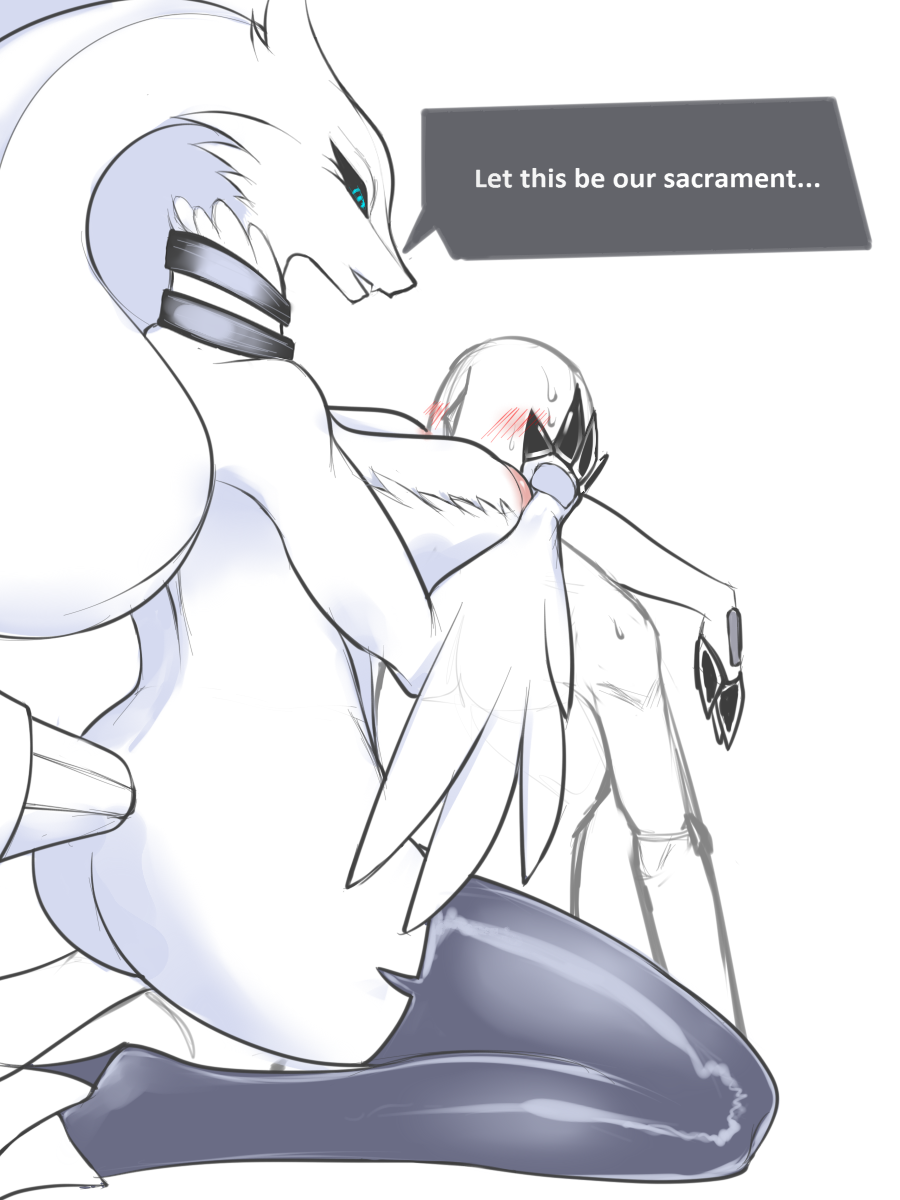 3:4, breasts, crossman, female, furry, hi res, larger female, legendary pokemon, mature female, nintendo, pokémon (species), pokemon, pokemon (species), reshiram, size difference, video games
