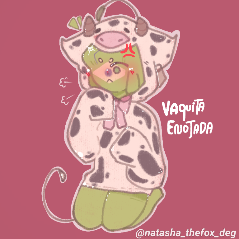 angry blush brazil_(countryhumans) comic countryhumans cow_boy cow_costume cow_ears cow_horns cow_tail gay green_skin kinky_naty pink_lace