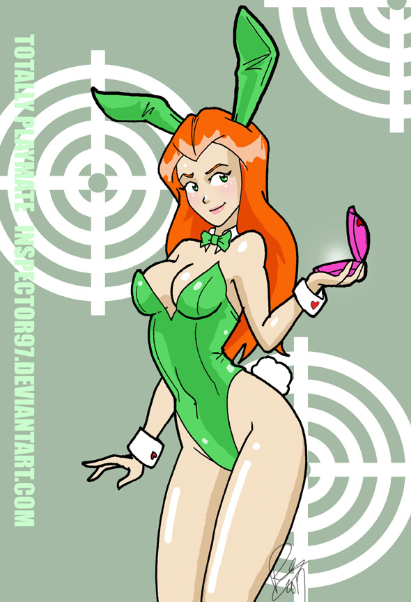 bunny_ears bunny_girl bunnysuit inspector97 red_hair red_hair sam_(totally_spies) totally_spies