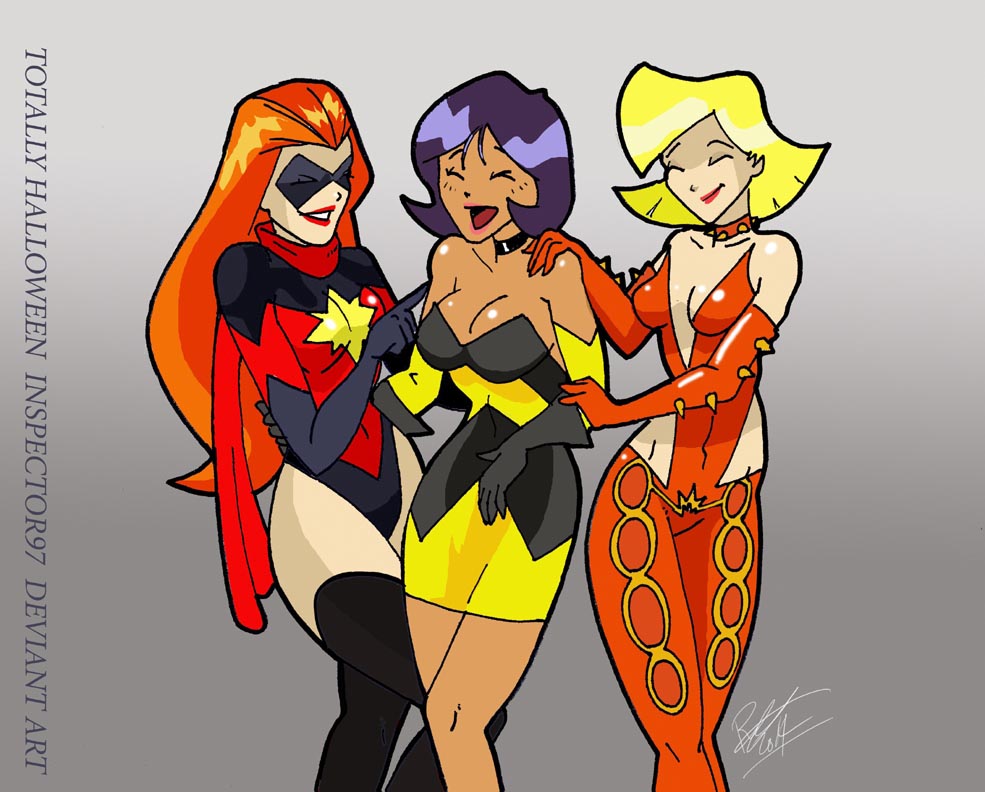 3girls alex_(totally_spies) cartoon_network clover_(totally_spies) cosplay inspector97 sam_(totally_spies) totally_spies