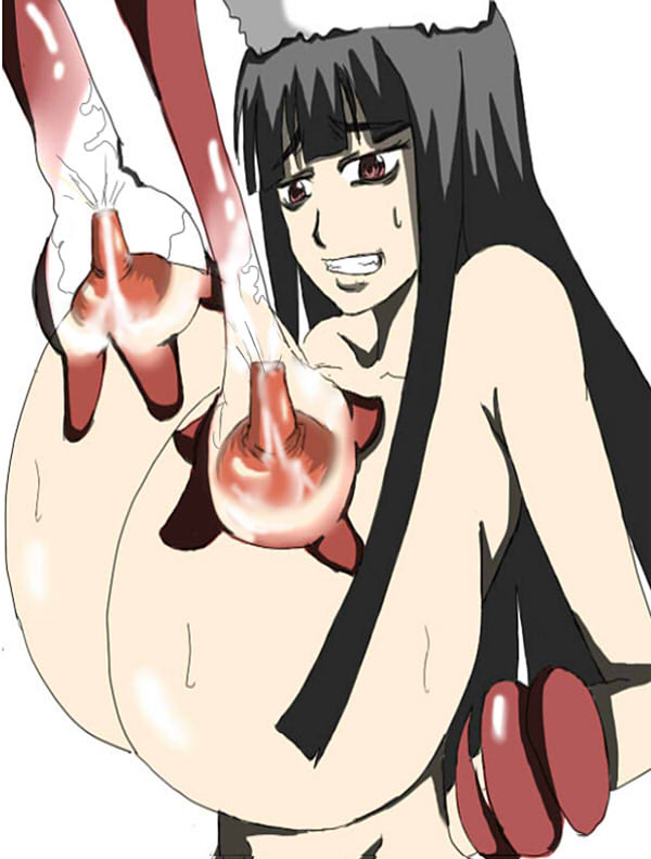 1girls alucard_(hellsing) areola black_hair breast_milk breasts busty canon_genderswap cleavage female girlycard hellsing humanoid lactation long_hair nipples rule_63 tagme tentacles vampire voluptuous white_skin