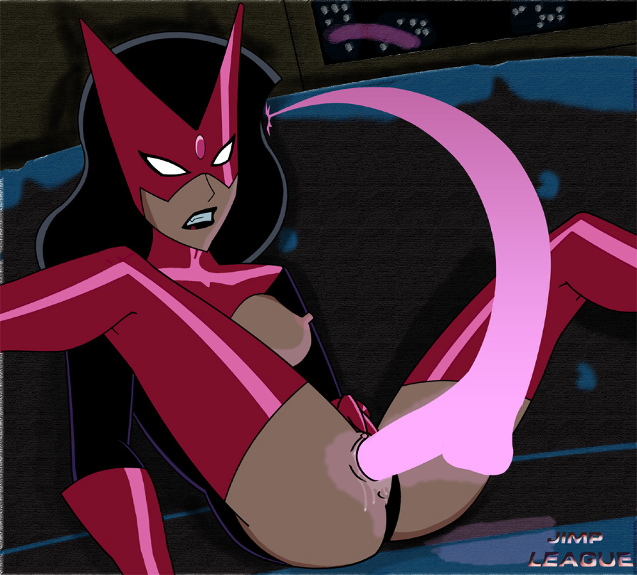 boots carol_ferris clothing dc dcau dildo female footwear handwear human jimp justice_league justice_league_unlimited masturbation pale_skin public star_sapphire_(dc) star_sapphire_corps superpowers vaginal