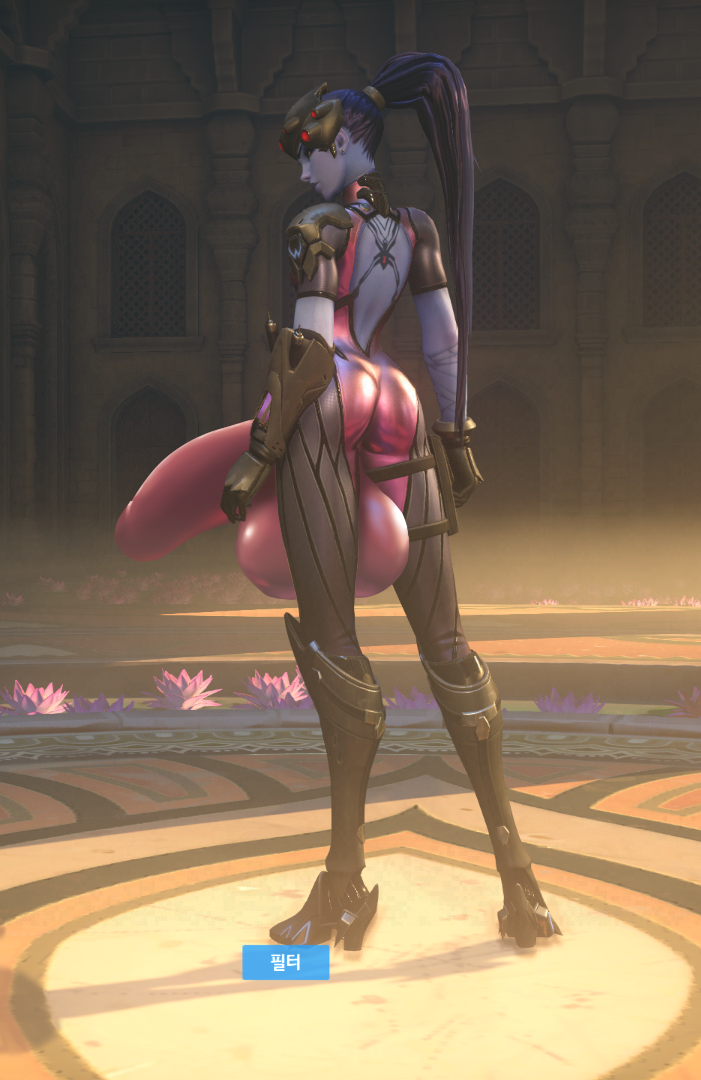 1futa, 3d, back view, balls, blizzard entertainment, breasts, futa only, futanari, huge balls, huge cock, huge penis, huge testicles, hyper balls, intersex, overwatch, penis, pulpawoelbo, solo, standing, taint, testicles, widowmaker