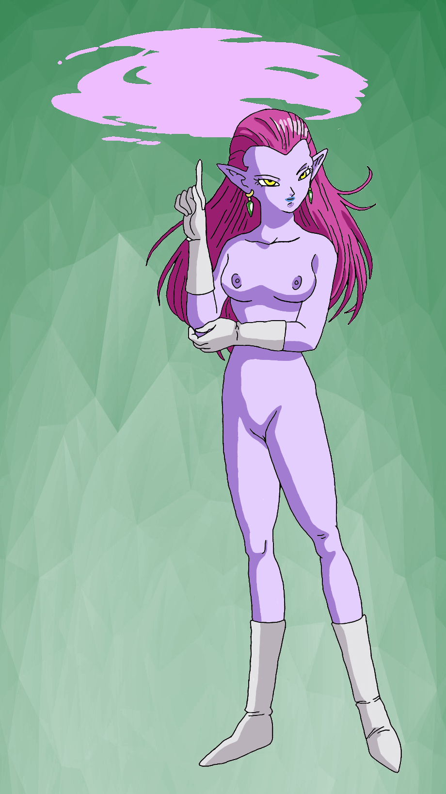 cocotte dragon_ball dragon_ball_super dragon_ball_z krimreaper pussy recolor small_breasts