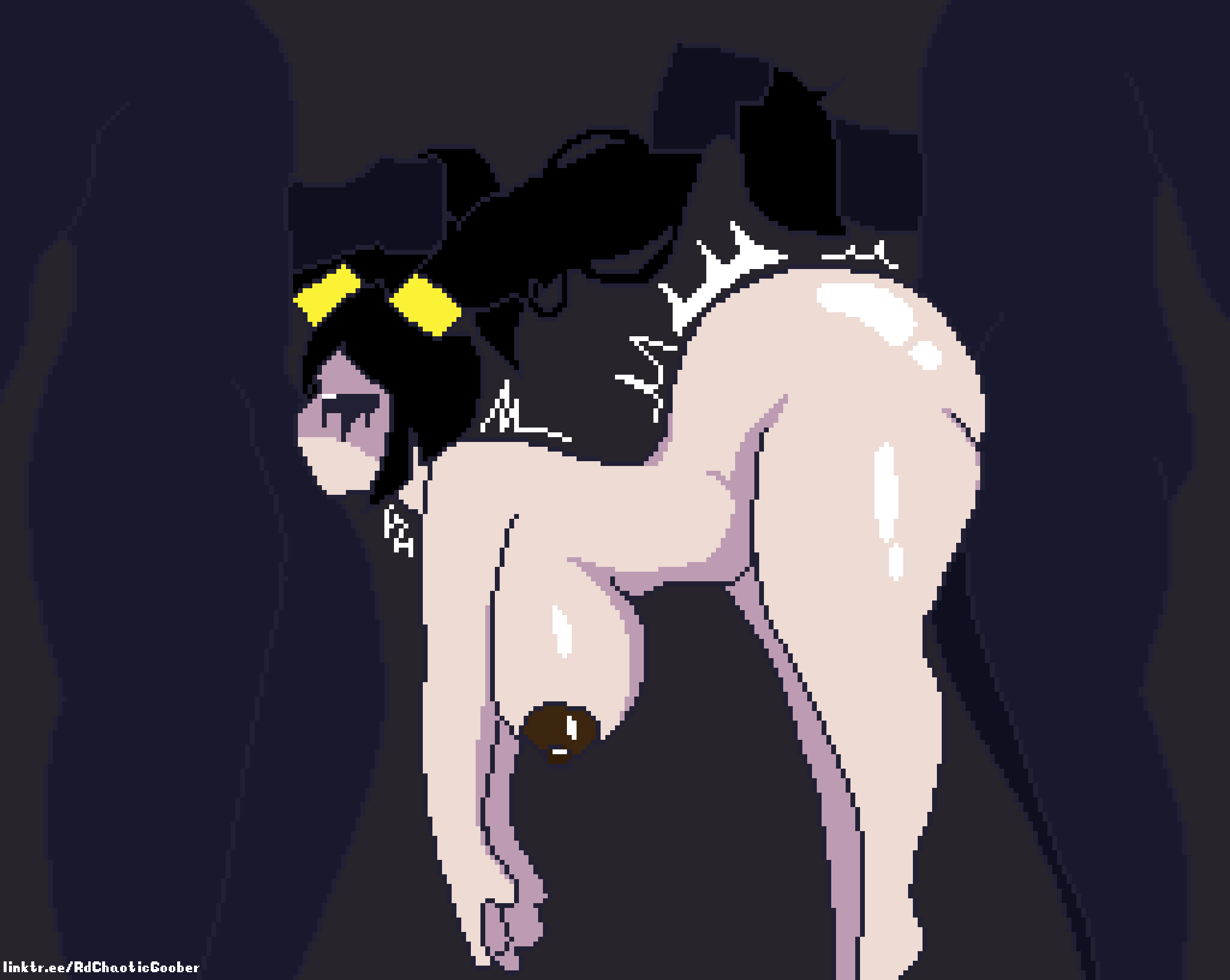 areola, cassidy (fnaf), chaoticdream, cheating girlfriend, female, five nights at freddy's, fucked from behind, grabbing hair, gripping, gripping hair, hair grab, large ass, large breasts, nipples, pigtails, pixel, pixel (artwork), pixel art, sex, simple background, spitroast, straight, sucking, sucking penis, tagme, thick ass, thick thighs, unseen male face