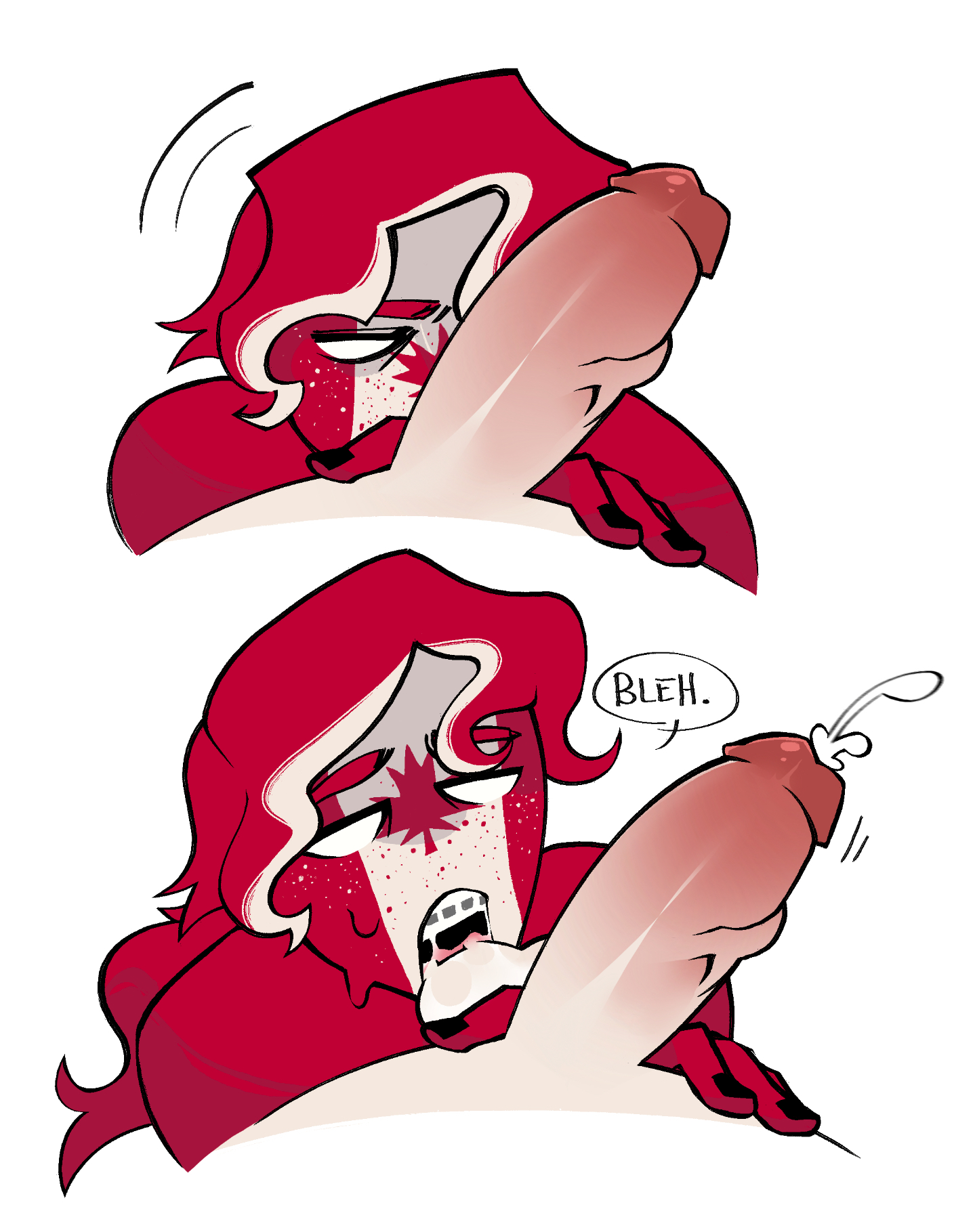 2boys, blowjob, braces, canada (countryhumans), circumcised, citrioli, countryhumans, cum, cumming, cumshot, freckles, gay, hard cock, implied incest, long hair male, painted nails, penis, pink penis, saliva, sucking balls, united states of america (countryhumans)
