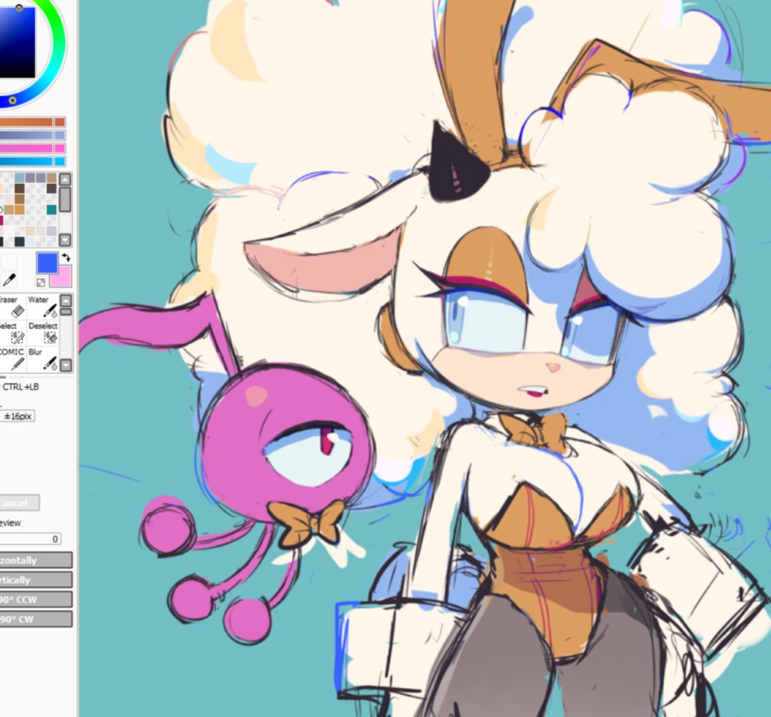 Lanolin The Sheep (Sega) Rule 34 Image