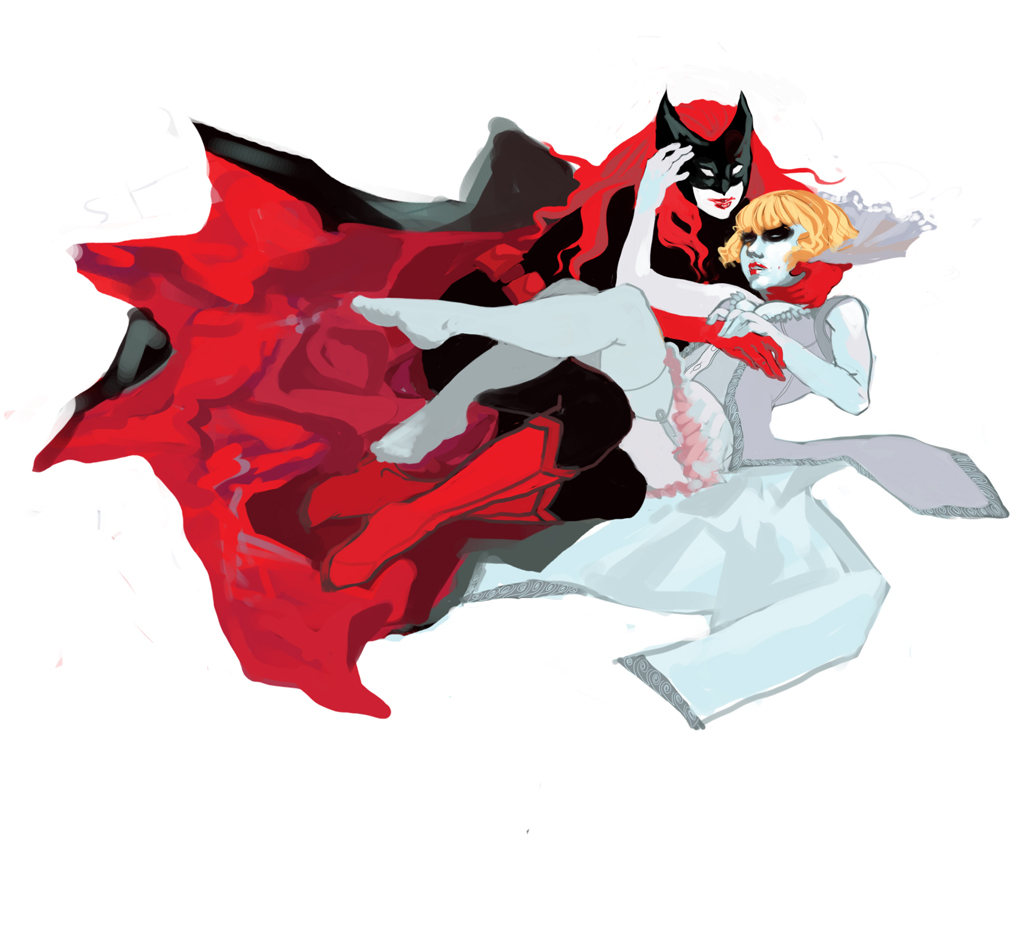 2girls alice alice_(dc) batman_(series) batwoman beth_kane clothing dc female female_only incest kate_kane multiple_girls siblings sister sisters yuri