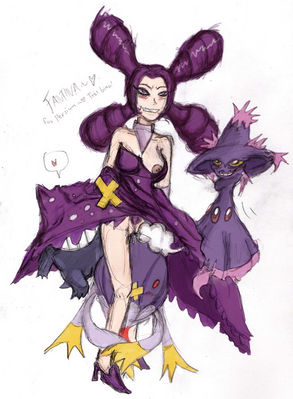 artist_request drifblim fantina_(pokemon) fuwaride gangar gengar human human_only melissa_(pokemon) mismagius pokémon_(species) pokemon pokemon_(species) pokemon_dppt