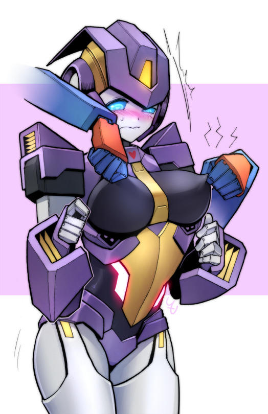 1girls alien alien_girl big_breasts black_breasts blushing breasts curvy curvy_body curvy_female curvy_figure curvy_hips cute cute_face disembodied_hands female female_only machine mechanical nautica nipple_tweak nipples offscreen_character panties pinching_nipples purple_panties robot robot_girl skids_(transformers) solo thick_legs thick_thighs transformers transformers_idw zoner233