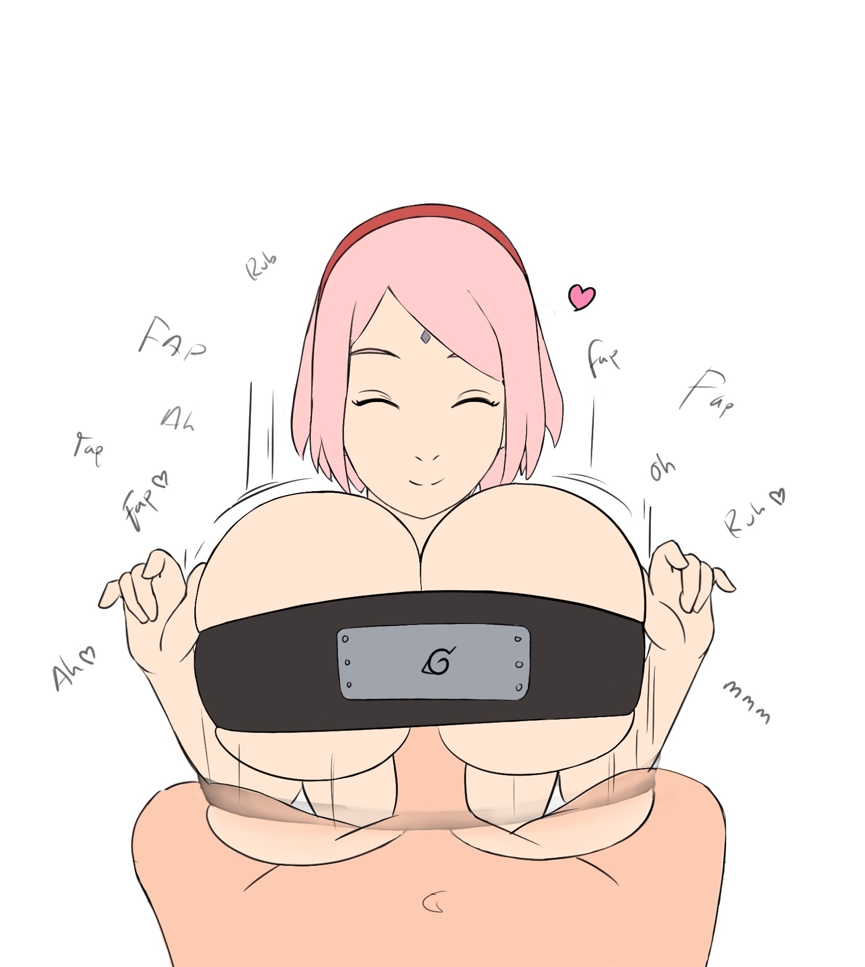 big breasts, big penis, biggies00, boruto: naruto next generations, breasts, busty, cheating, cheating husband, cheating wife, closed eyes, cute, cute face, female, giant breasts, green eyes, heart, male, milf, naruto, naruto (series), netorare, ntr, oppai, outercourse, paizuri, penis, pink hair, rough sex, sakura haruno, shounen jump, smile, smiling, tight clothing, unseen male face, white background, white skin
