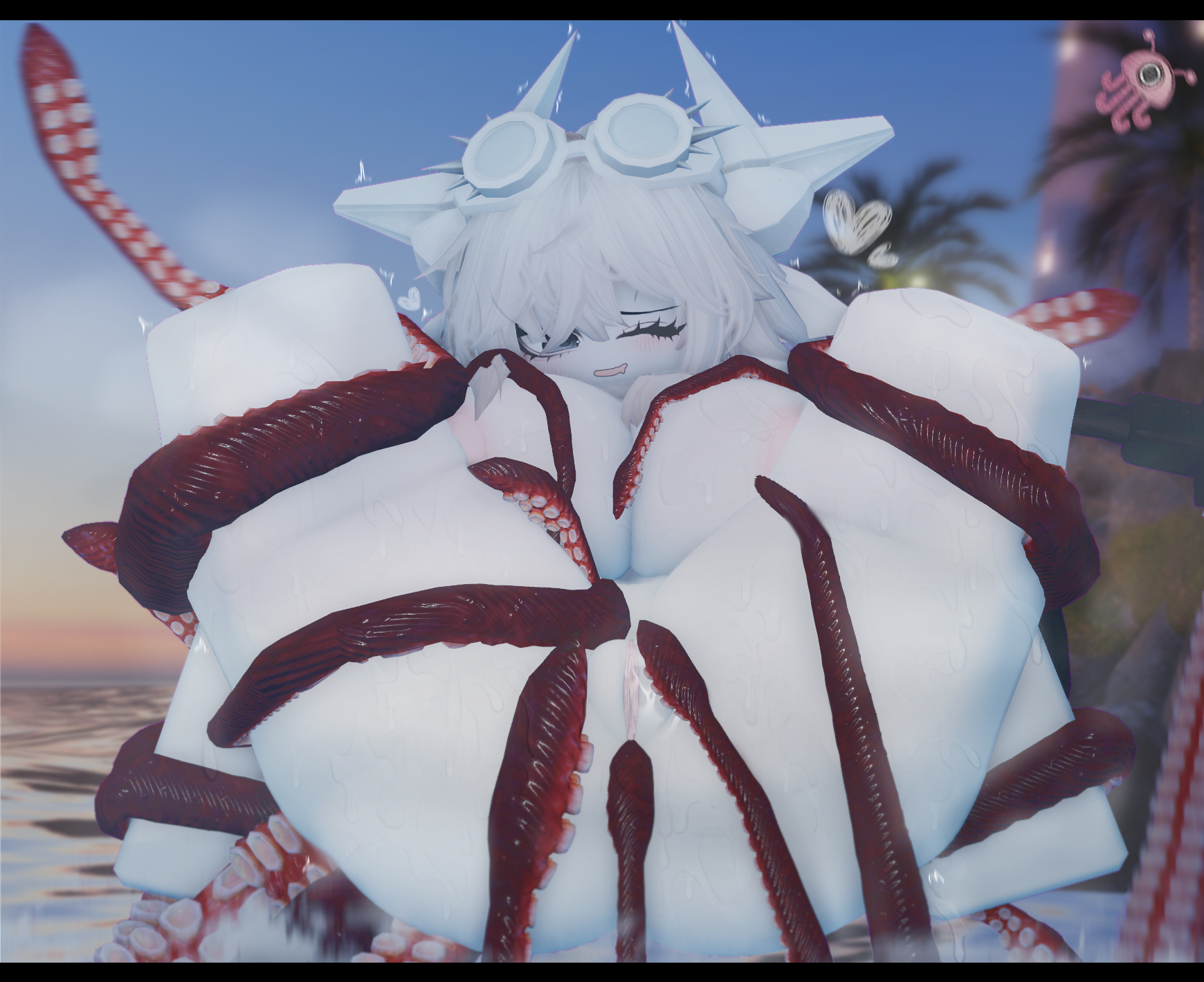1girls, 3d, breasts, chenoo, female, nude, pussy, roblox, roblox avatar, roblox studio, robloxian, self upload, tagme, tentacle, tentacles, thighs, yukari hanarr34