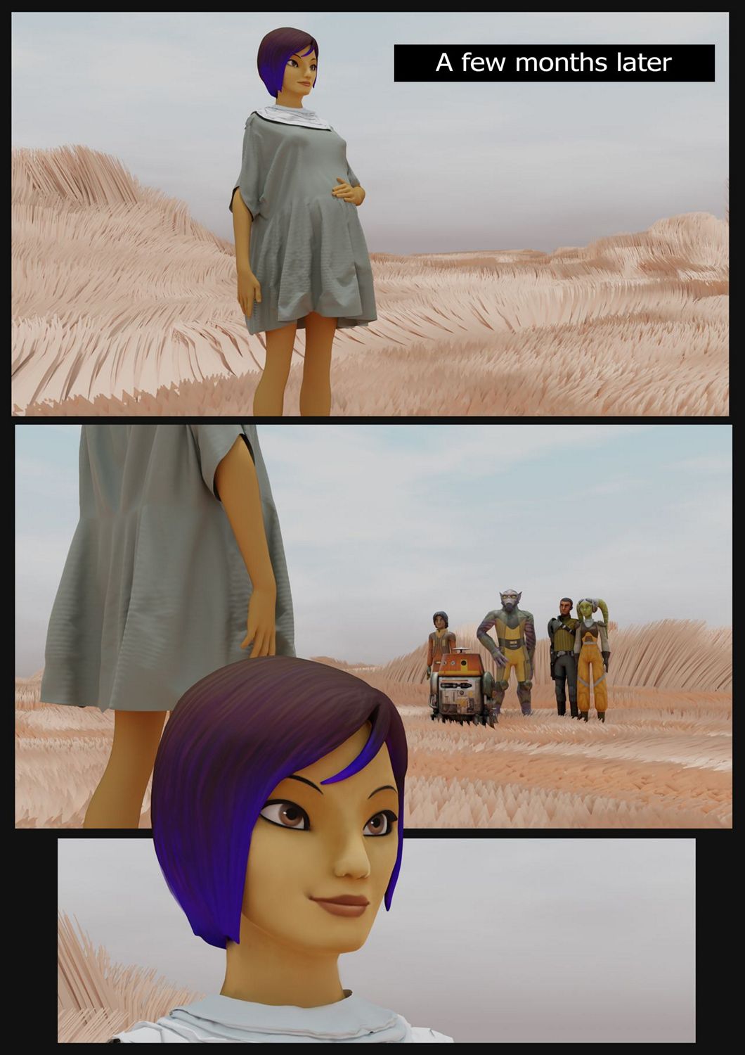 1girls after_rape after_sex big_ass clothed_male colored_hair comic comic_page crossbowpussycat dyed_hair ezra_bridger female garazeb_orrelios half-dressed half_naked hera_syndulla kanan_jarrus mandalorian mind_break pinned pregnant pregnant_belly sabine_in_custody sabine_wren small_breasts smaller_female star_wars star_wars_rebels straight twi'lek