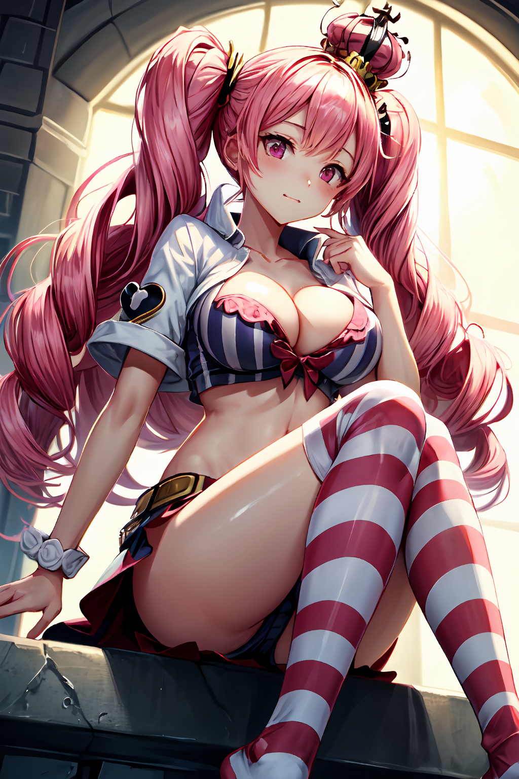 ai_generated female female_only one_piece perona the_way_(artist)