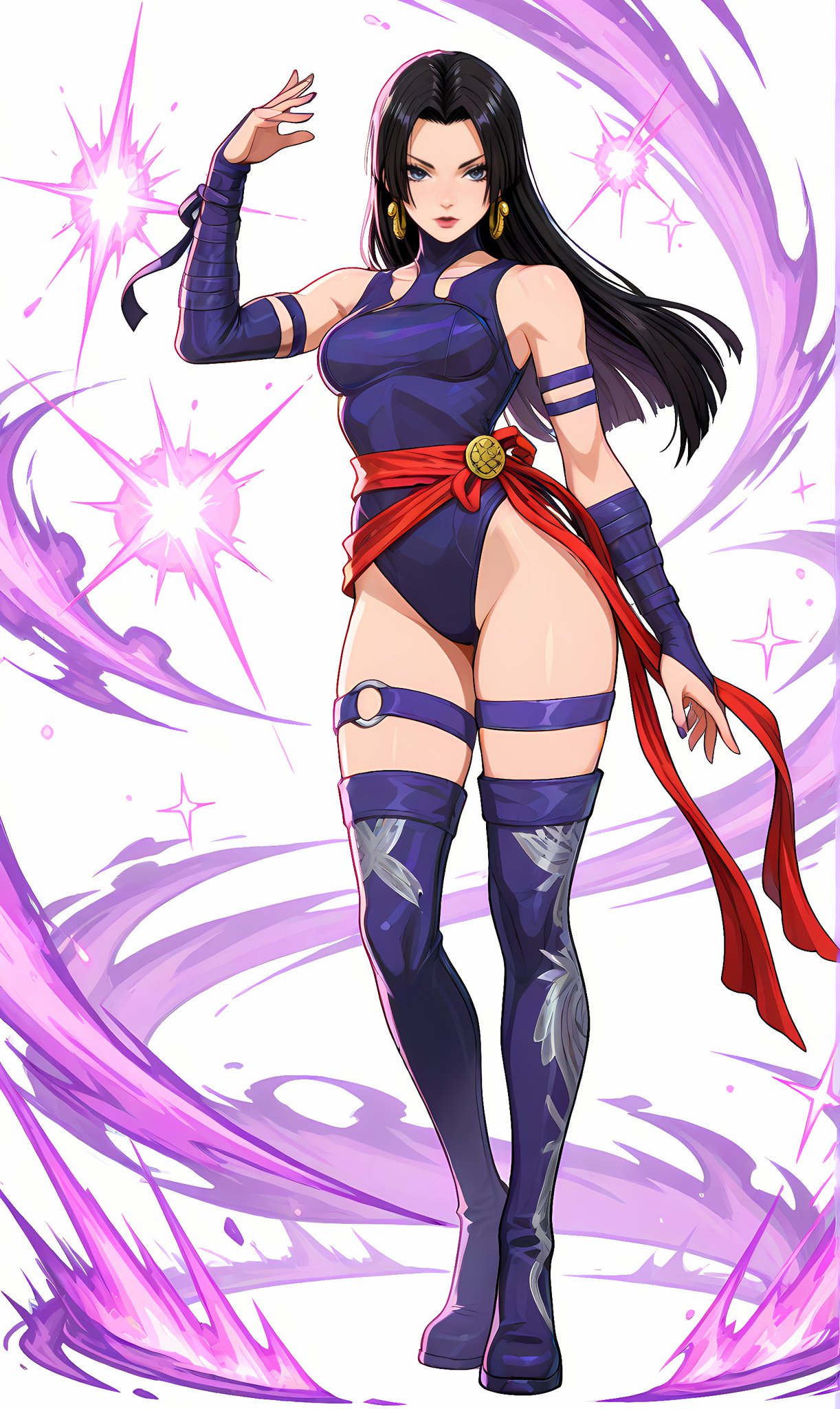 ai_generated boa_hancock female female_only marvel marvel_rivals one_piece psylocke psylocke_(marvel_rivals) radiant659