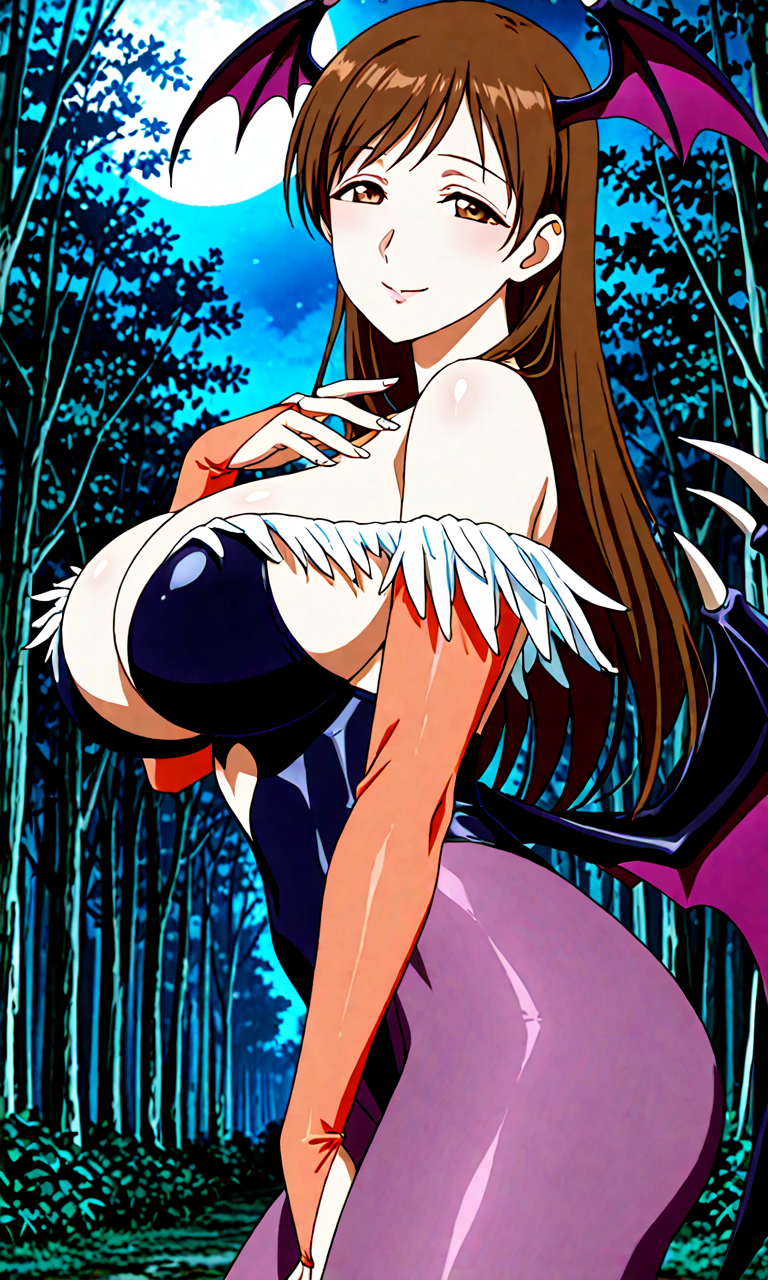 Morrigan Aensland (Darkstalkers) Rule 34 Image
