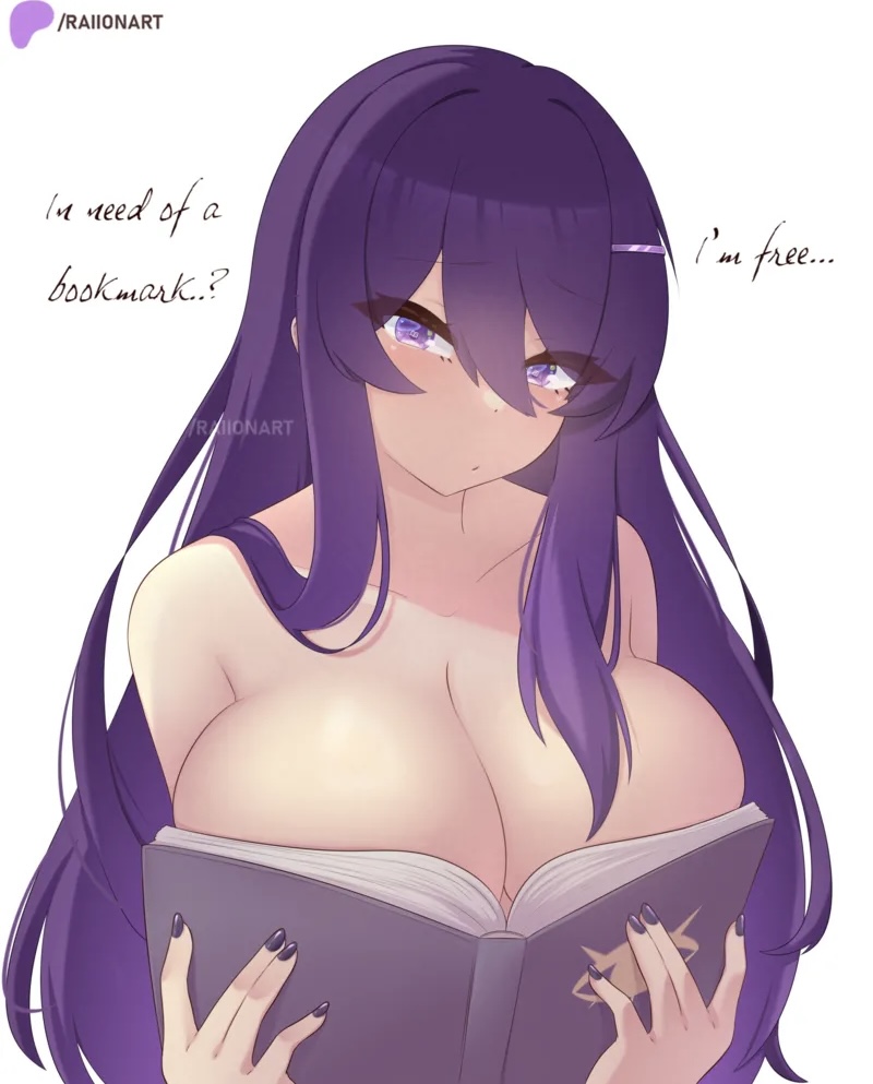Yuri (Doki Doki Literature Club) Rule 34 Image