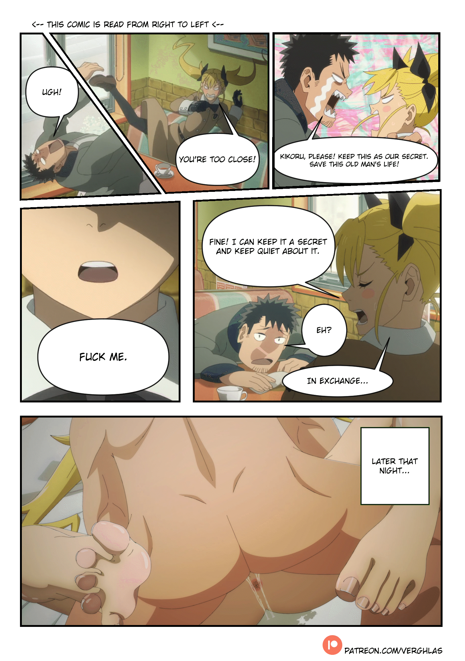 1boy, 1girls, age difference, animated, animated gif, anus, ass focus, biceps, blonde hair, comic, comic page, feet, female, gif, hi res, highres, kafka hibino, kaiju no.8, kikoru shinomiya, legs wrapped around partner, male, male ass, male ass focus, male focus, manly, missionary position, muscular, muscular arms, muscular ass, muscular back, muscular legs, muscular male, muscular thighs, older male and younger female, on back, on bed, promotional art, pussy, pussy juice, secret, sex, straight, straight sex, toned, toned arms, toned back, toned belly, toned legs, toned male, toned stomach, toned thighs, twintails, uncensored, vagina, vaginal fluids, vaginal penetration, vaginal sex, verghlas