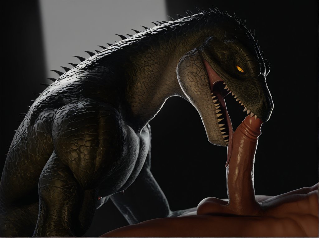 2boys 3d ai_generated alien alien/human alien_humanoid anthro balls creature dark_body gay gay_male gay_sex green_body green_skin human human_on_anthro humanoid licking licking_penis lying male male/male male_focus male_only monster monster_boy muscular muscular_anthro muscular_male nipples penis realistic reptile reptile_humanoid scalie scalie_humanoid scalie_male sex sitting teeth teeth_showing yellow_eyes