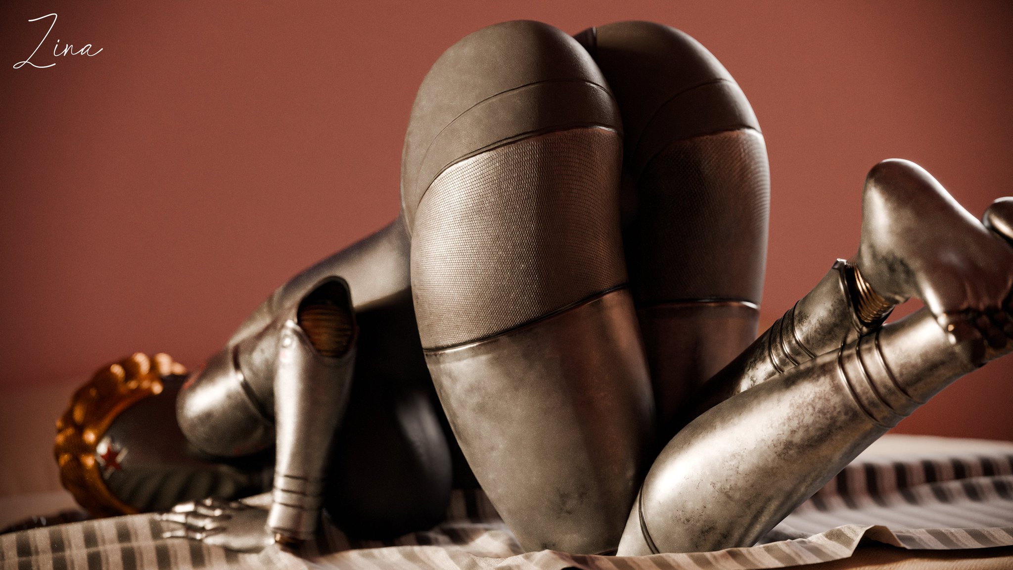 1girls, 3d, android, ass, atomic heart, ballerina, big breasts, big thighs, blonde hair, breasts, crown braid, curvaceous, curvy, curvy figure, cyborg, cyborg girl, ekaterina nechayeva, female, focus entertainment, gynoid, hips, hourglass figure, huge ass, huge breasts, large breasts, legs, mature, mature female, metallic body, mundfish, right (atomic heart), russian, russian female, the twins (atomic heart), thick, thick hips, thick legs, thick thighs, thighs, voluptuous, voluptuous female, waist, wide hips, zina (artist)