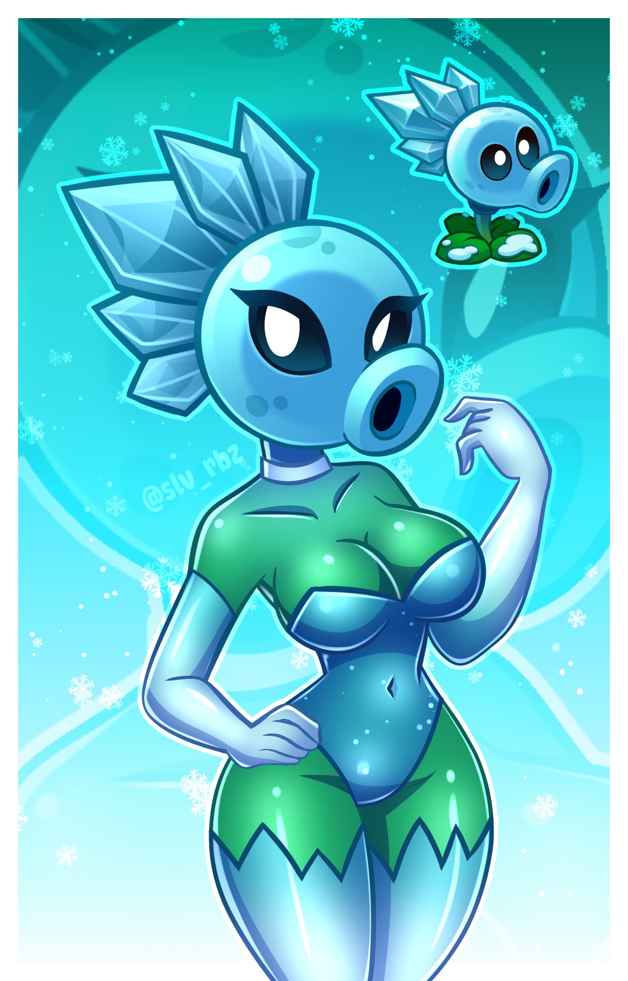 Peashooter (Pvz) Rule 34 Image
