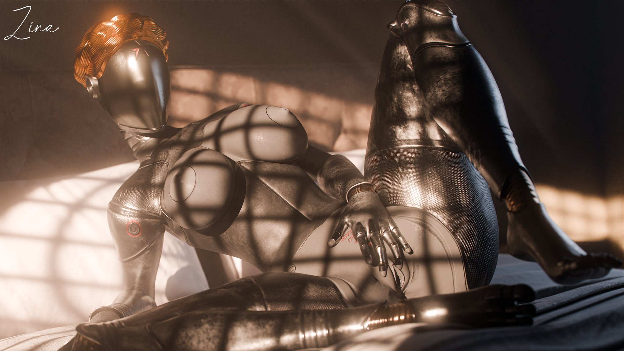 1girls, 3d, android, ass, atomic heart, ballerina, big breasts, big thighs, blonde hair, breasts, crown braid, curvaceous, curvy, curvy figure, cyborg, cyborg girl, ekaterina nechayeva, female, focus entertainment, gynoid, hips, hourglass figure, huge ass, huge breasts, large breasts, legs, mature, mature female, metallic body, mundfish, pussy, right (atomic heart), russian, russian female, the twins (atomic heart), thick, thick hips, thick legs, thick thighs, thighs, voluptuous, voluptuous female, waist, wide hips, zina (artist)