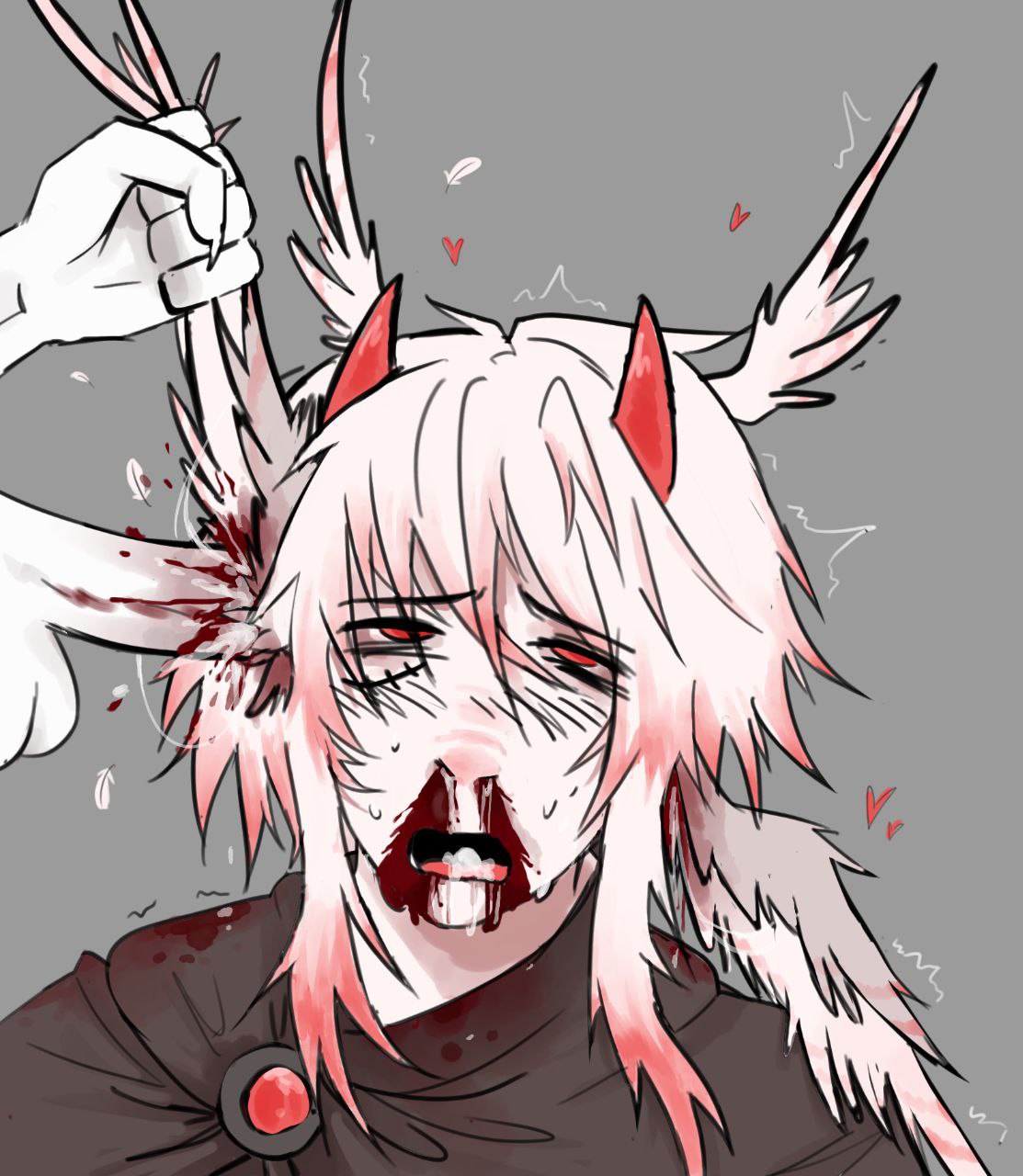 artist request, blood, cum, cum from mouth, cum from nose, cum in ear, cum in mouth, cum in nose, cum inside, ear fuck, ear penetration, gore, guro, male, nosebleed, phighting, poorswordphighting, roblox, skull fucking, snuff, sword (phighting)