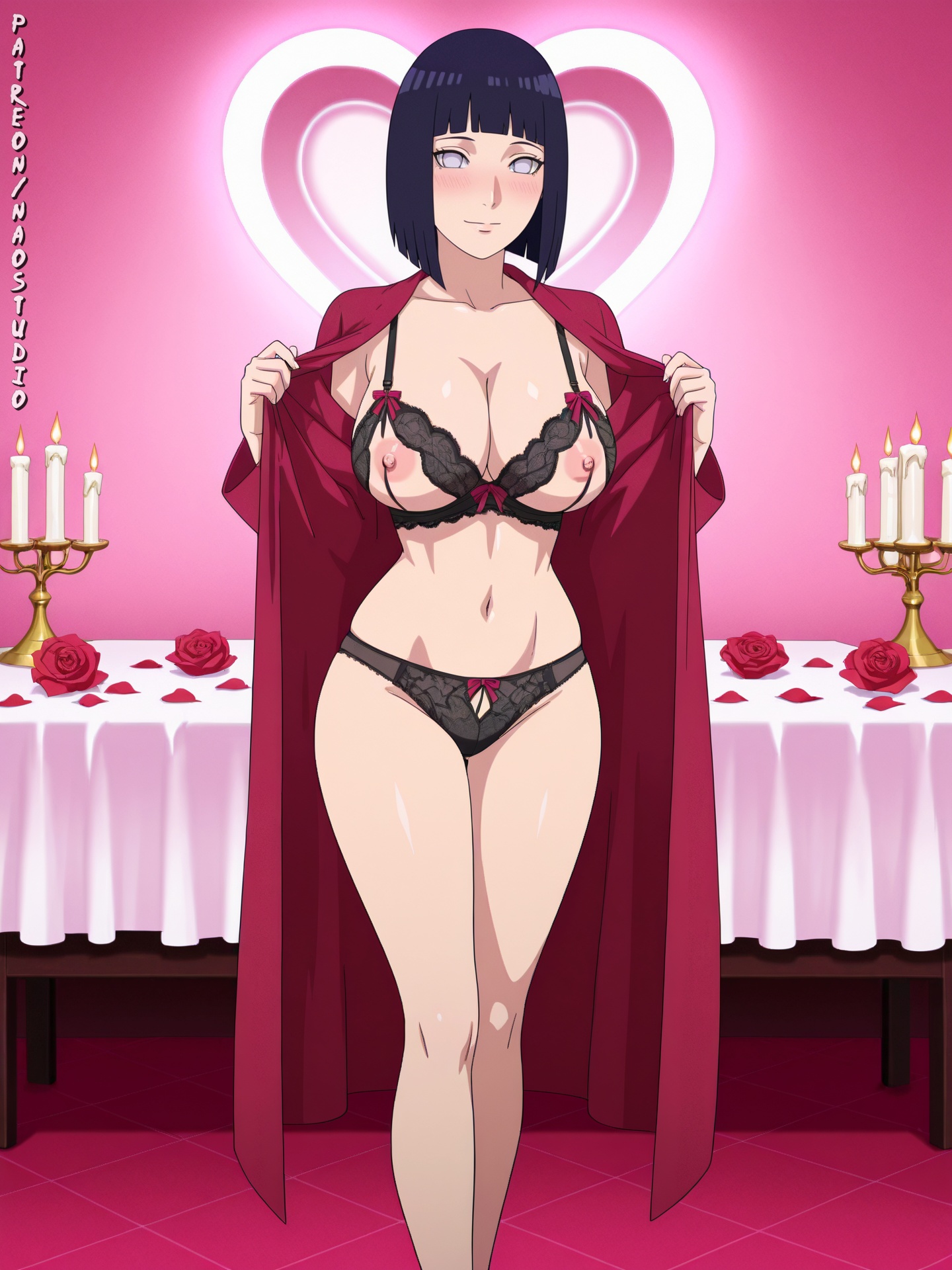 accessories, ai generated, allure, alluring, anime, anklet, armpits, aroused, asian, ass, bangs, beach, bent over, big ass, big breasts, big eyes, big thighs, biting lip, blue eyes, blue hair, blush, bob cut, body, boruto: naruto next generations, bracelet, breasts, byakugan, cameltoe, captivating, charm, clan symbol, clothed, clothed masturbation, clothing, couch, curves, curvy, curvy figure, dancing, desirable, drool, earrings, enjoying, erotic, expression, eyes, face focus, female, female focus, female only, feminine, figure, fishnet clothing, fishnets, flustered, forehead protector, form, from above, full lips, gaze, gentle fist, glistening skin, glossy lips, hair clip, hair ribbon, hair tie, hard nipples, headband, heart, heart pasties, hips, hourglass figure, hypnotic, hyuga clan, hyuuga hinata, indigo hair, innocent look, irresistible, jacket, kneeling, kunoichi, lavender eyes, leaning forward, lips, long hair, looking at viewer, low angle, luscious, markings, masturbating, masturbation, medium breasts, medium hair, moaning, naked, naostudio, naruto, naruto (classic), naruto (series), naruto shippuden, necklace, ninja, nipples, nipples are visible, no pupils, nsfw, nude, oiled body, pale blue hair, pale eyes, pale skin, pants, parted lips, plump lips, ponytail, pose, provocative, pussy, pussy visible, rear view, saliva, seductive, sensual, sexy, sexy body, sexy pose, shiny skin, shirt, short hair, shy, side view, sitting, skirt, smile, solo, solo female, solo focus, solo masturbation, spreading legs, squatting, stance, standing, stare, strip club, sweat, sweaty body, tanned skin, tattoo, teasing, tempting, thick thighs, tongue out, topless, topless female, twerking, uzumaki hinata, village leaf symbol, voluptuous, voluptuous female, wet, wet body, white eyes, wide hips