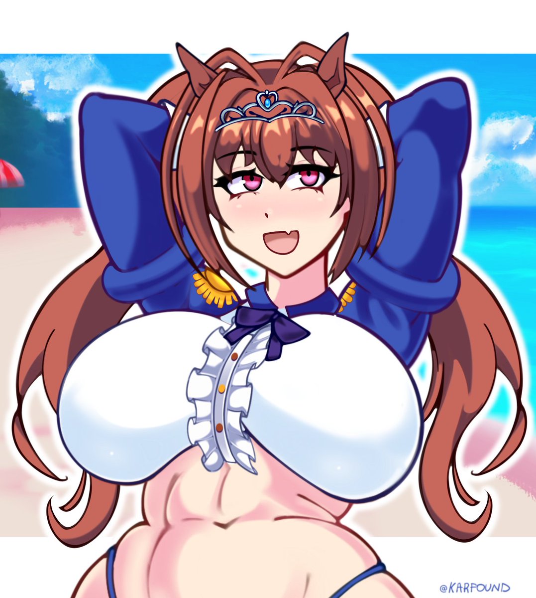 Daiwa Scarlet (Peak Blue) (Umamusume) Rule 34 Image