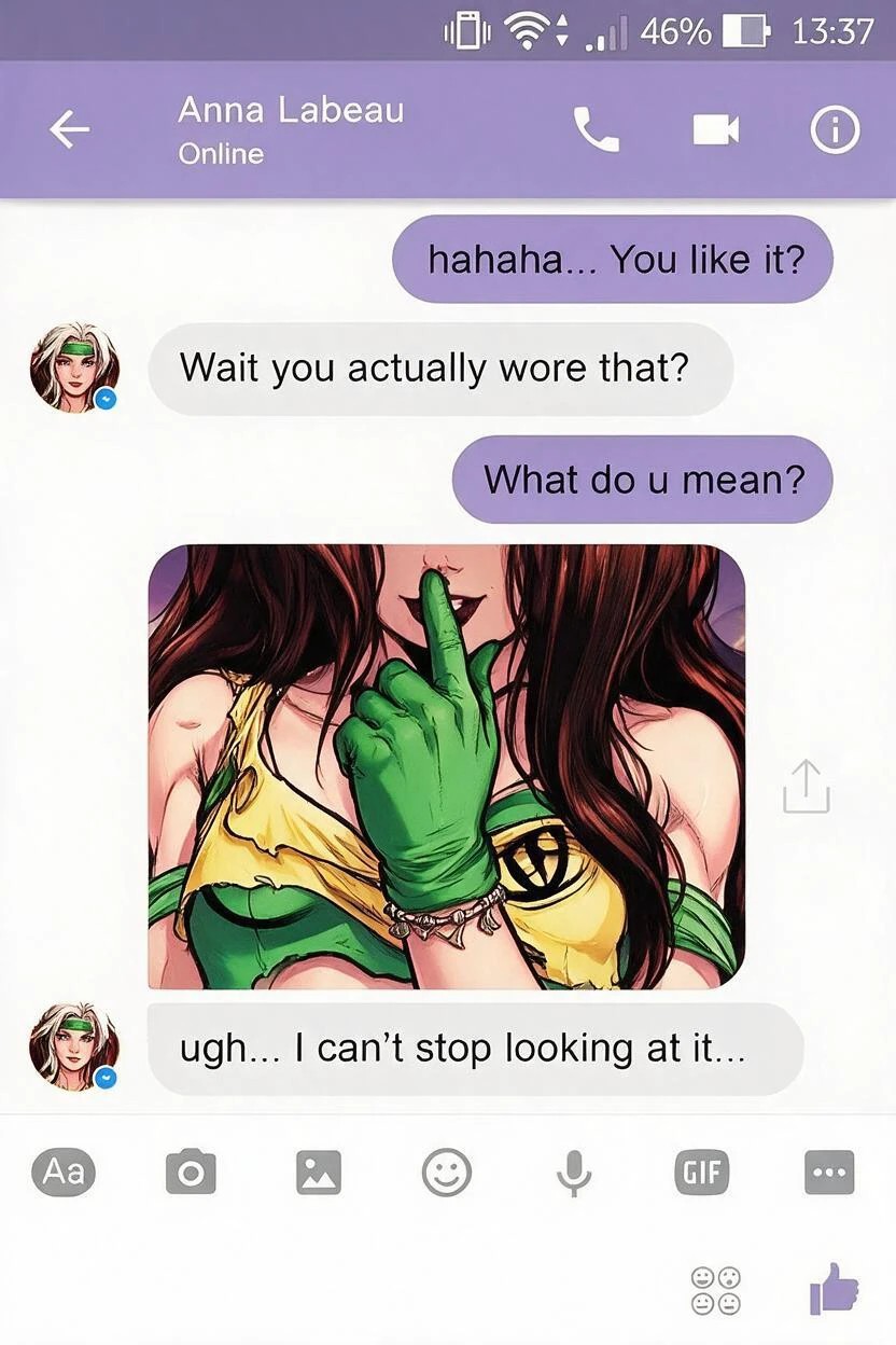 Rogue (X-Men) Rule 34 Image