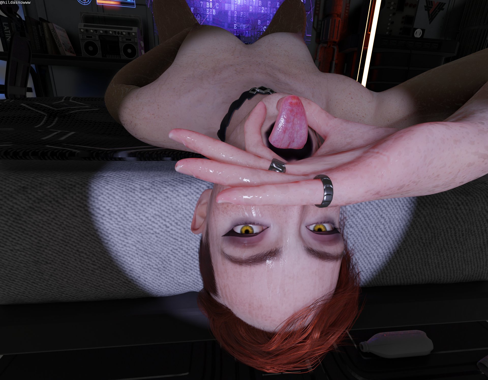 1girl, 1girls, 3d, aurore cassel, cyberpunk (series), cyberpunk 2077, cyberpunk 2077: phantom liberty, female, red hair, redhead, solo, solo female, tagme, tagme (artist)