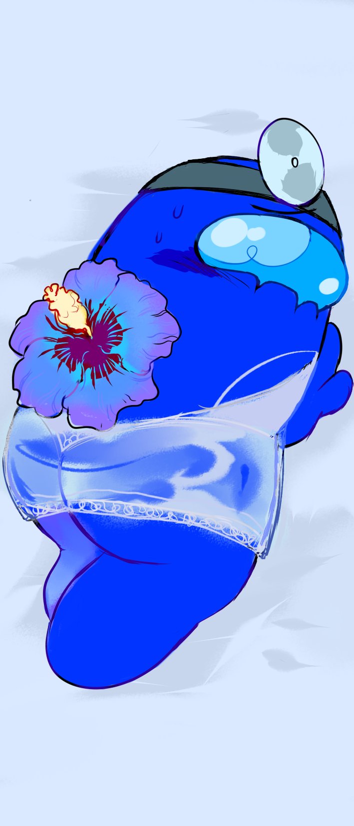 Blue (Among Us) Rule 34 Image