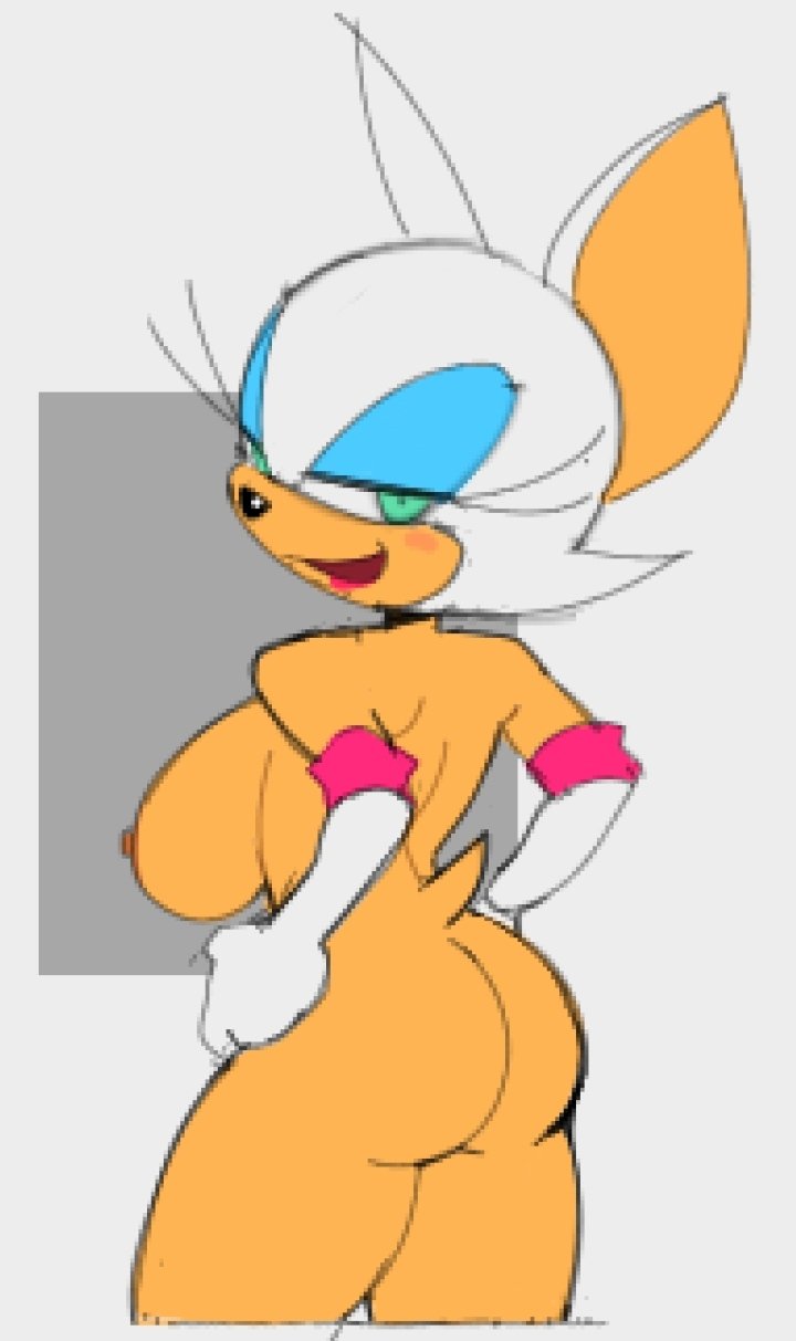 2023 2d 2d_(artwork) 2d_artwork ass breasts brolycoochie butt fanart mobian mobian_(species) mobian_bat nude rouge_the_bat sega smile sonic_(series) sonic_adventure_2 sonic_team sonic_the_hedgehog_(series) tagme