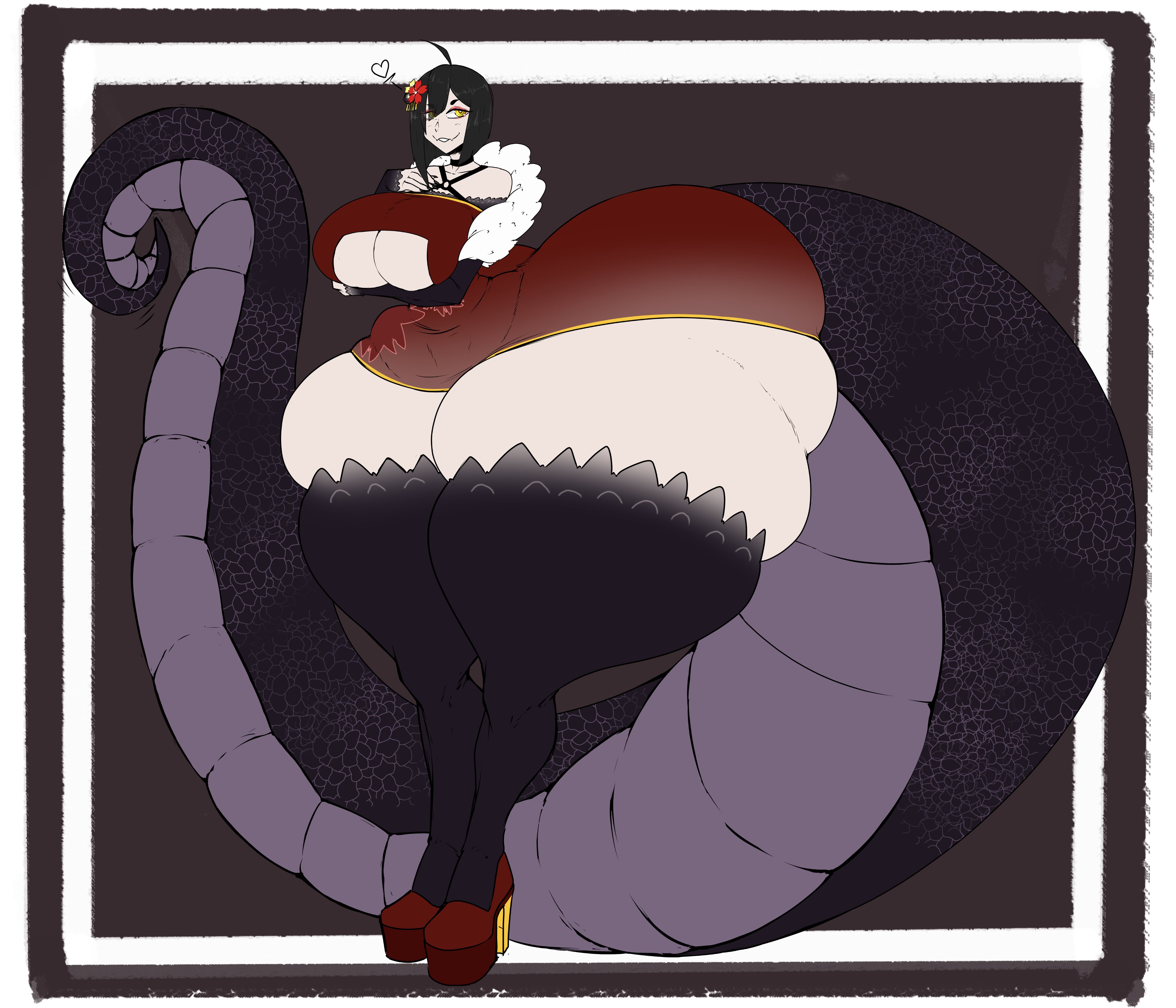 1girls, animal humanoid, ass, ass body, big breasts, breasts, cleavage, female, heels, hips, huge thighs, humanoid, hyper, hyper ass, hyper butt, hyper thighs, indie virtual youtuber, massive ass, massive butt, massive thighs, reptile, reptile humanoid, rust and bolts, saavlewd, scalie, scalie humanoid, snake, snake girl, snake humanoid, snake tail, thick thighs, thighhighs, thighs, virtual youtuber, vtuber, wide hips