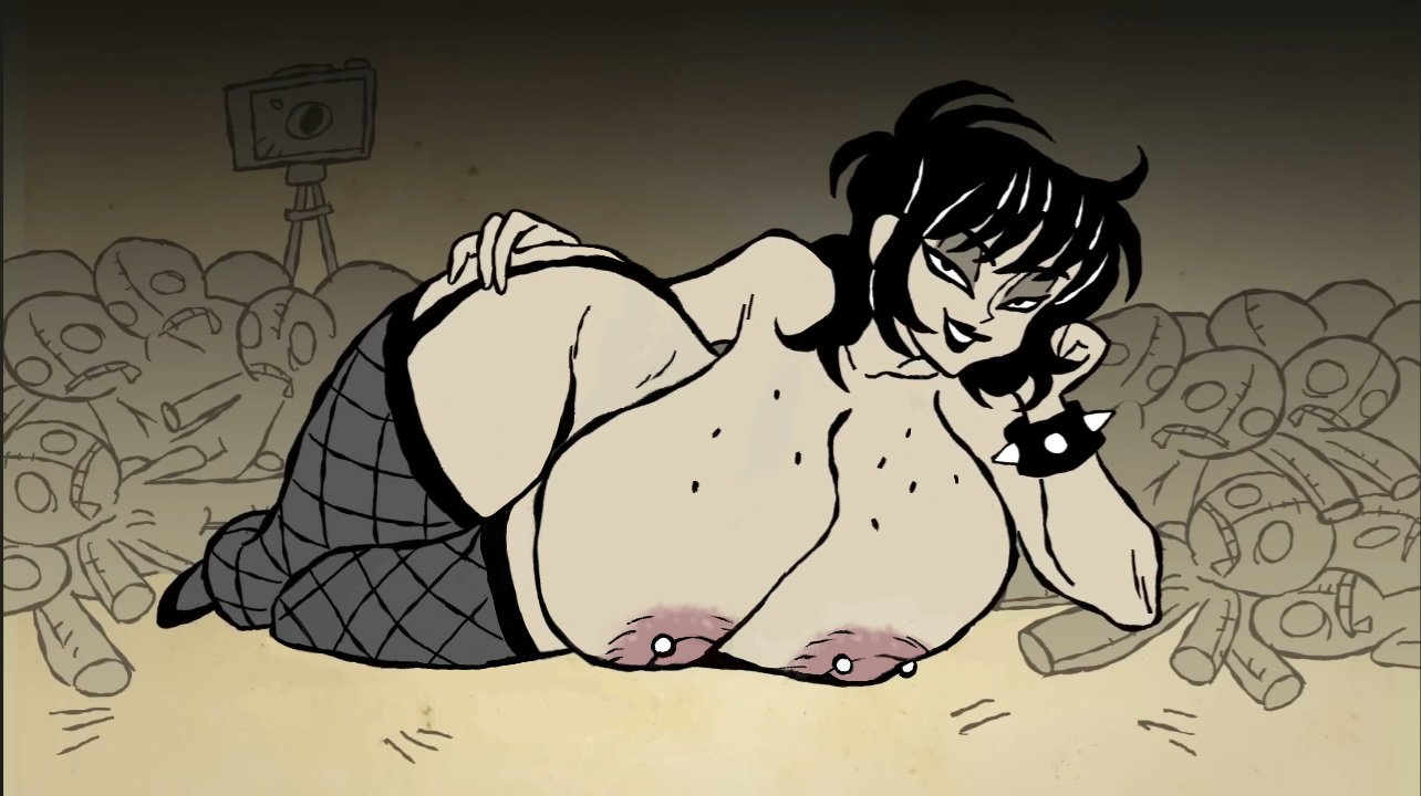 5 alguma coisa, big body, big breasts, body, bodysuit, brazilian, brazilian female, carmesinho, female, goth, jamily (5 alguma coisa), nude, nude female, original character