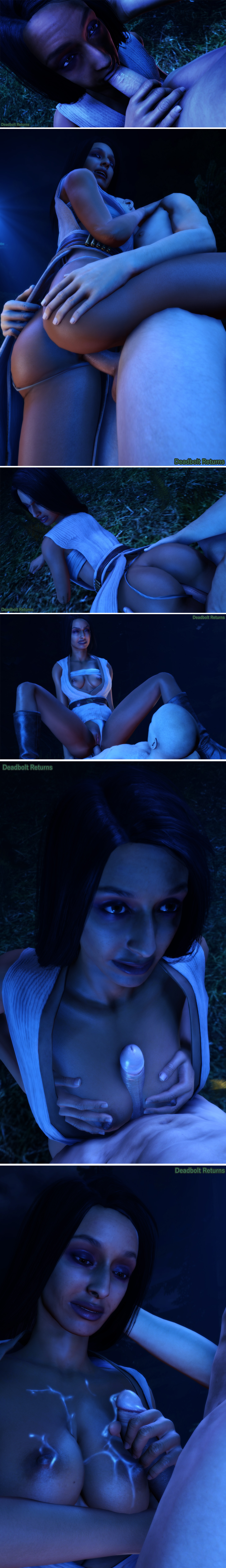 3d, anal, anal sex, athletic, athletic female, athletic male, balls, black hair, bob cut, breasts, brunette, cum, dark skin, dark-skinned female, deadboltreturns, edit, female, inquisitor (star wars), jedi: fallen order, light skin, light-skinned male, long hair, male, medium breasts, oral, painful, penis, pussy, second sister, sex, star wars, tagme, testicles, tight anal, trilla suduri, unseen male face, vagina