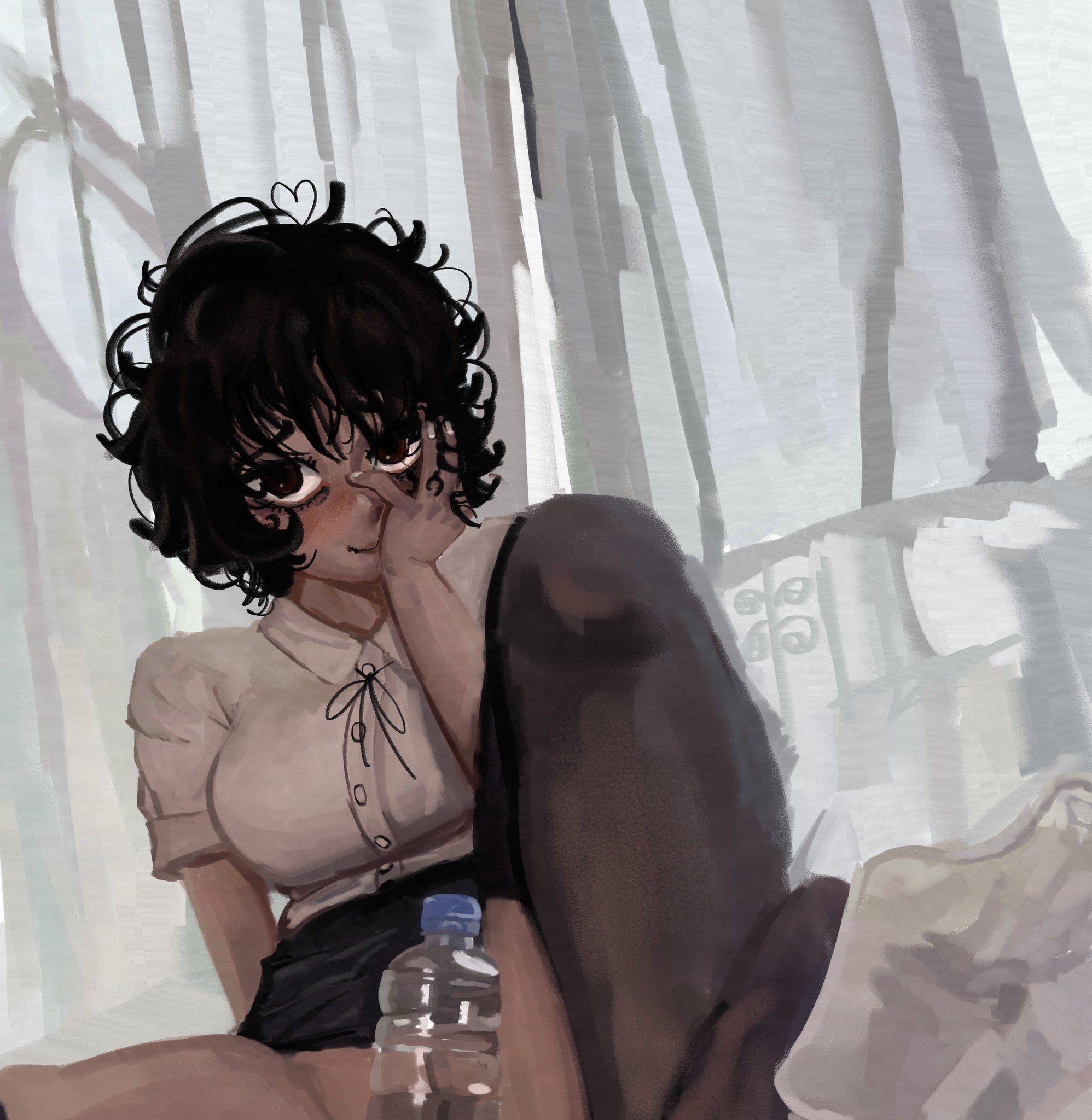 casato, female, horny expression