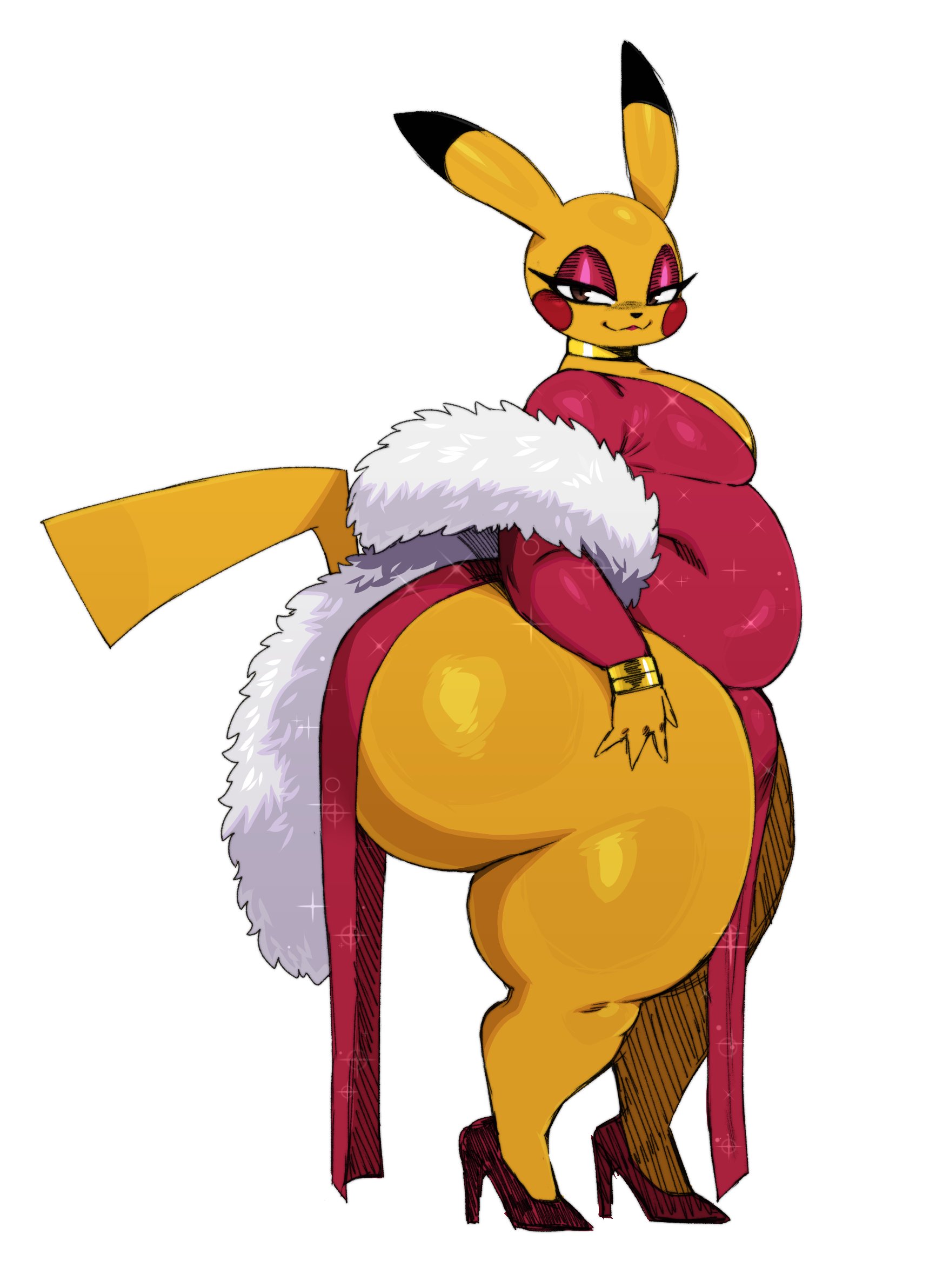 femboy, huge ass, male, pikachu, pokemon, pokemon (species), sssonic2