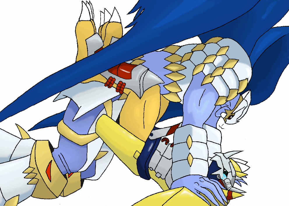 2_wings digimon digimon_(species) dynasmon male_only royal_knights tagme wargreymon wings