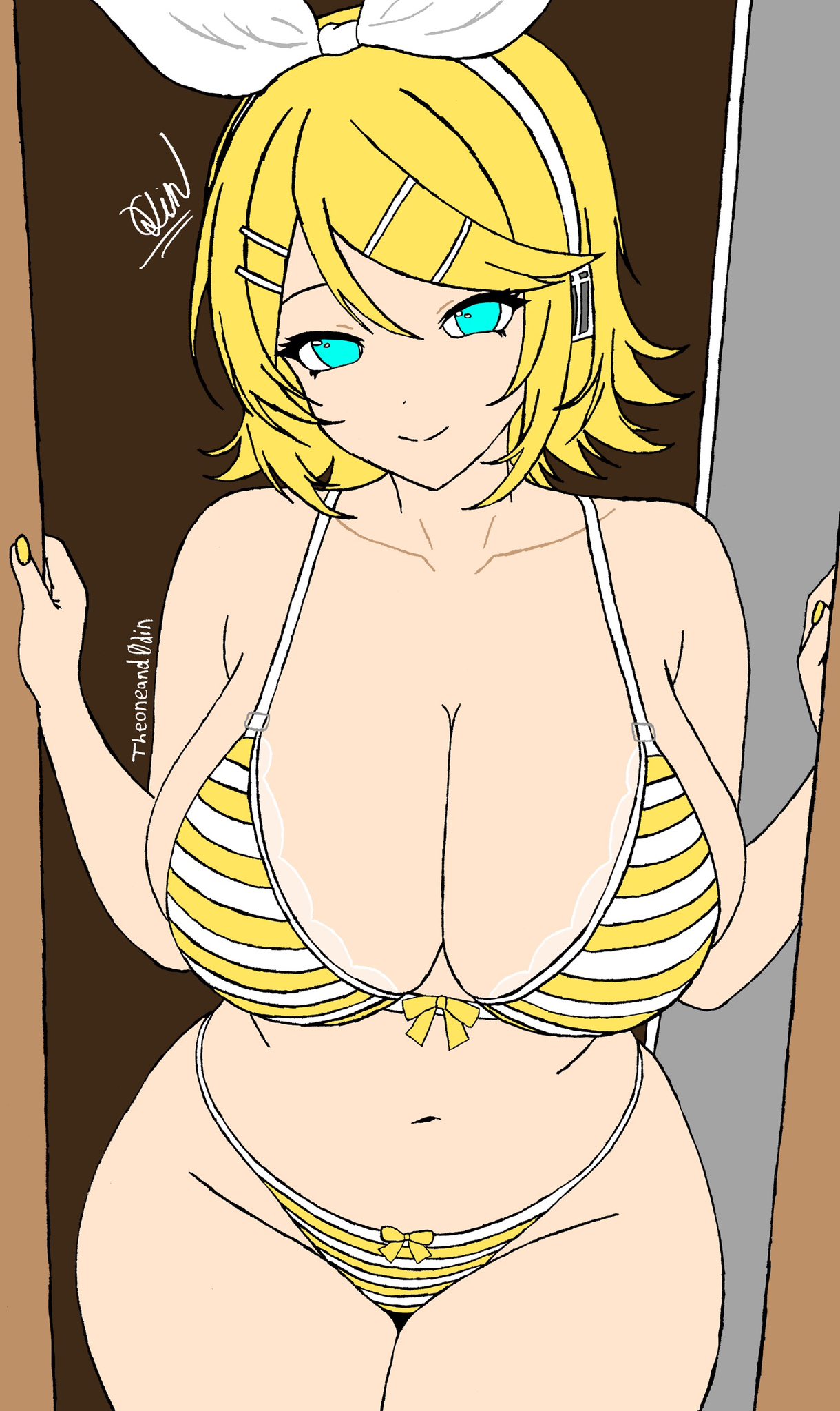 Kagamine Rin (Vocaloid) Rule 34 Image