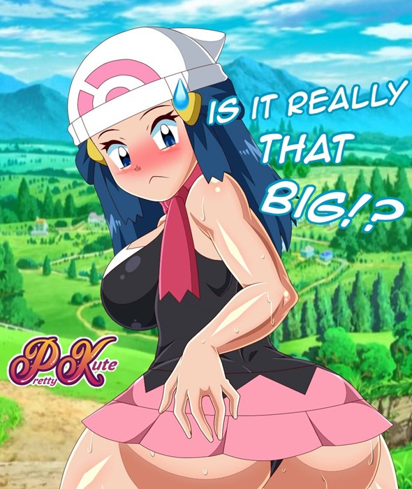 1girls, 2021, ass, beanie, big ass, big breasts, blue eyes, blue hair, blush, breasts, clothed, clothed female, dawn (pokemon), english text, female, female focus, female only, game freak, long blue hair, long hair, looking back, nintendo, panties, pk-studios, pokemon, pokemon dppt, sideboob, solo, solo female, solo focus, standing, text, thick thighs, thighs, video games, watermark, wide hips