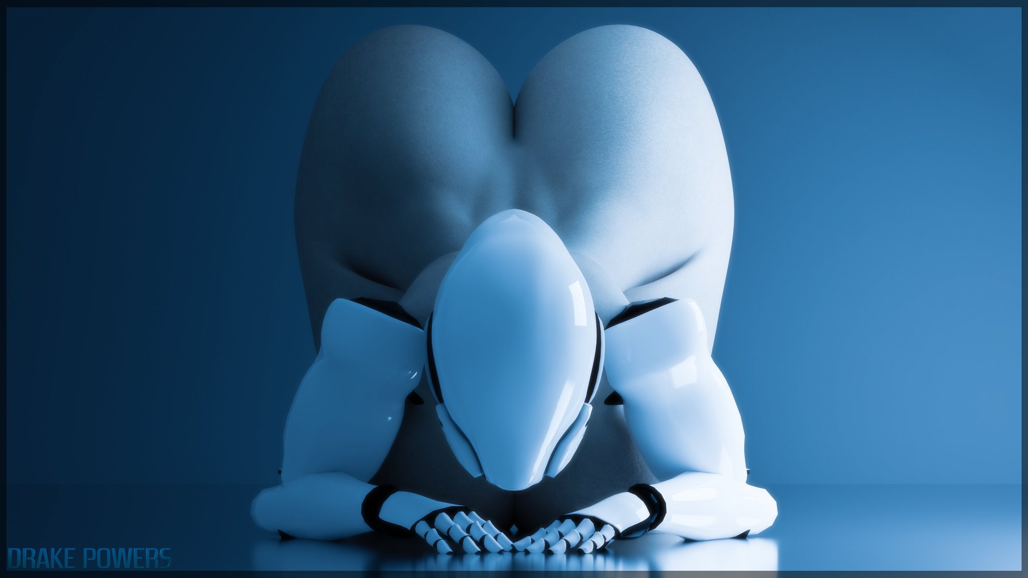 1girls, 3d, alternate version available, android, ass, ass up, big ass, cyborg, drakepowers, face down ass up, faceless female, female, female focus, female only, front view, haydee, haydee (game), hips, humanoid, large ass, robot, robot humanoid, thick, thick ass, voluptuous, wide hips